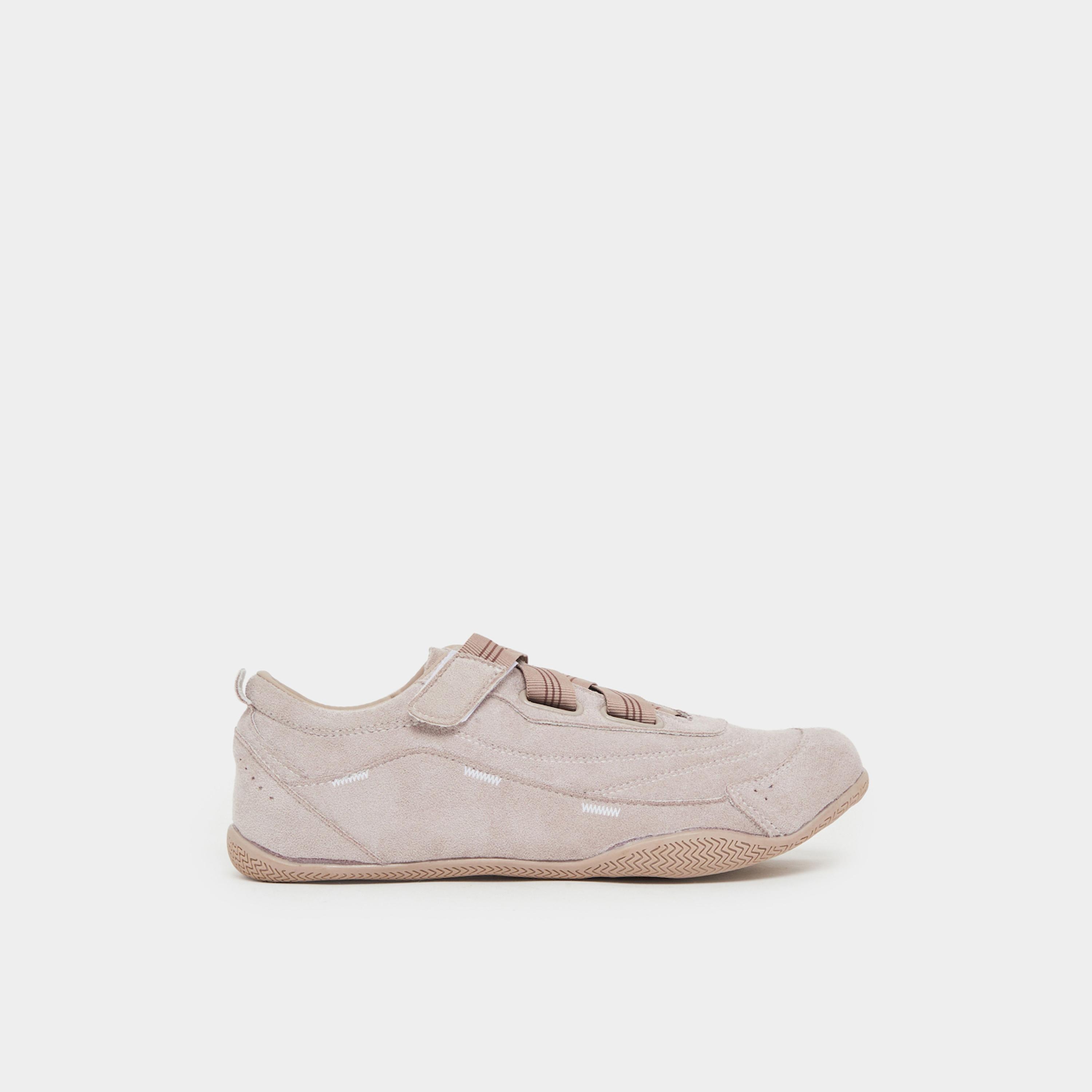 Styli Pink Velcro Sneakers-women-shoes-sneakers-image-2
