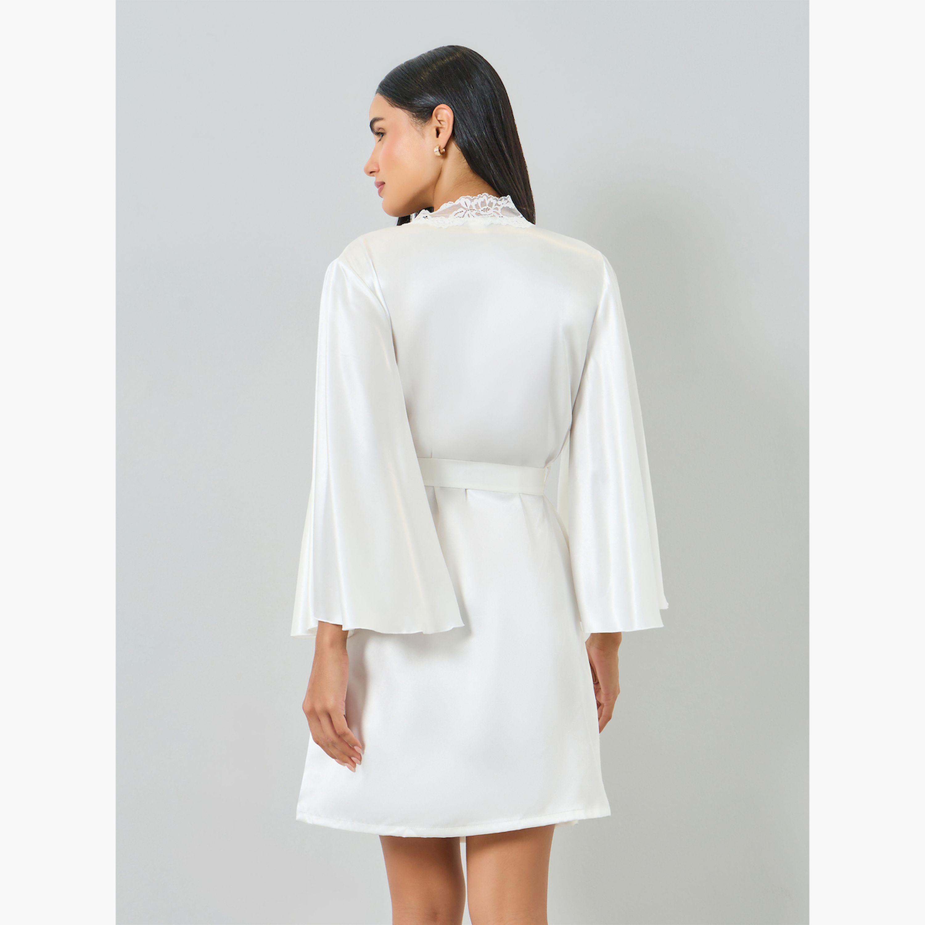 روب ساتان بتفاصيل دانتيل-women-clothing-nightwear-robes-image-3