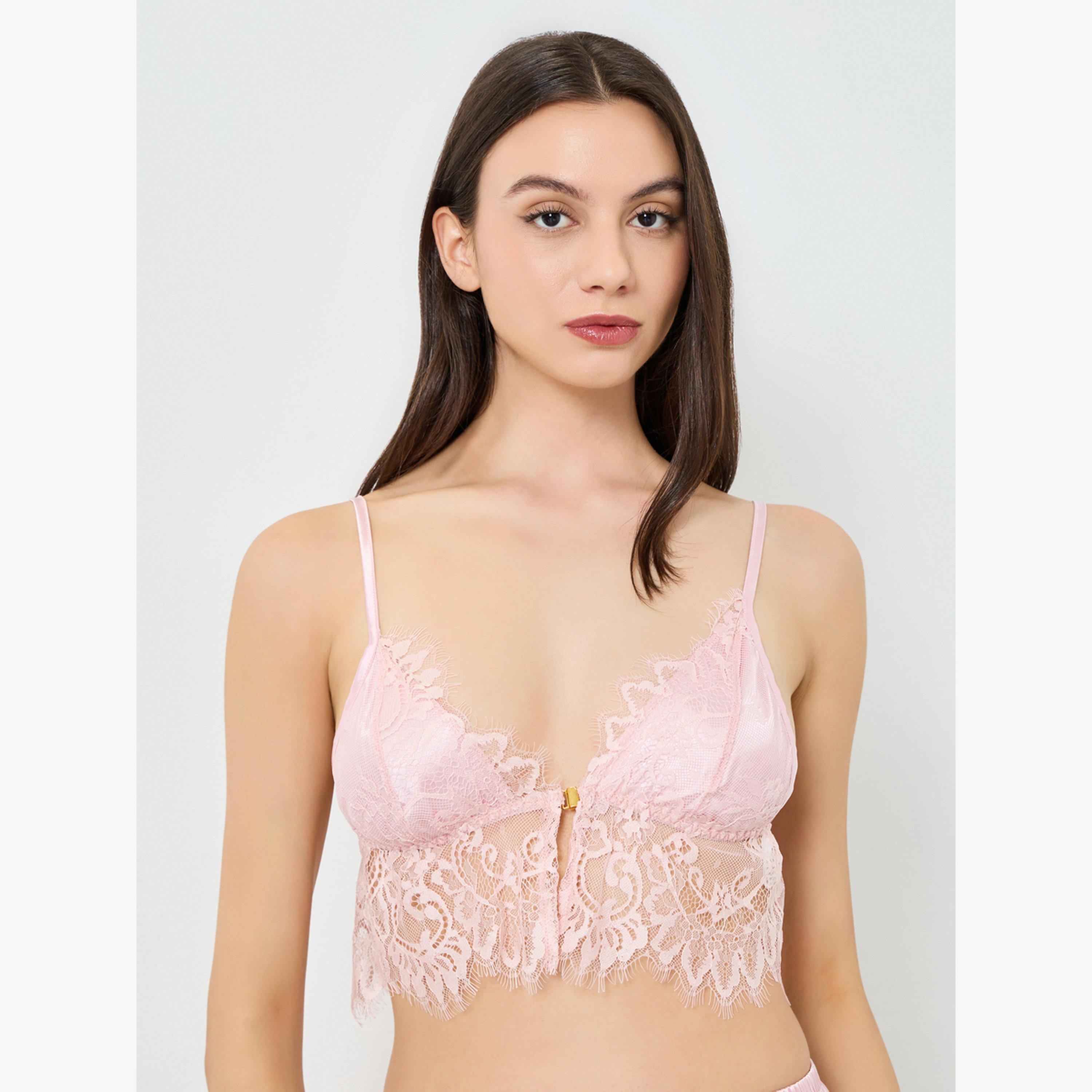 Take Two X Styli Pack of 3 - Light Pink Lace Camisole with Brief and Robe Set-women-clothing-lingerie-lingeriesets-image-5