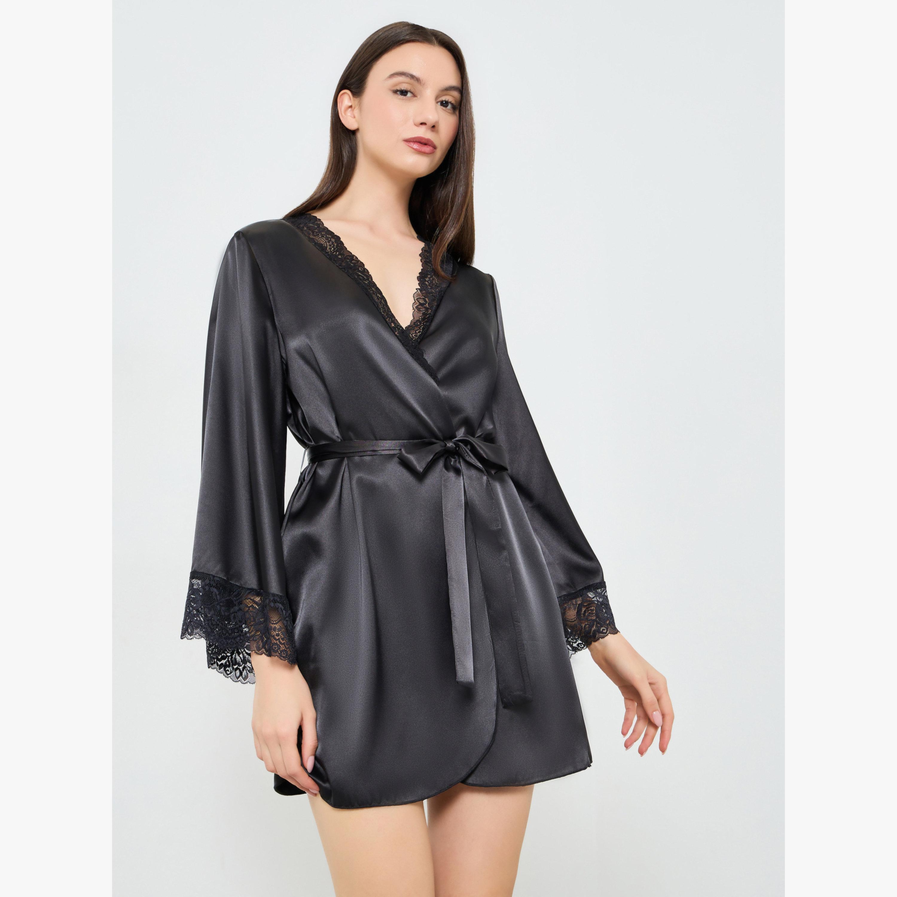 روب بتفاصيل دانتيل-women-clothing-nightwear-robes-image-1