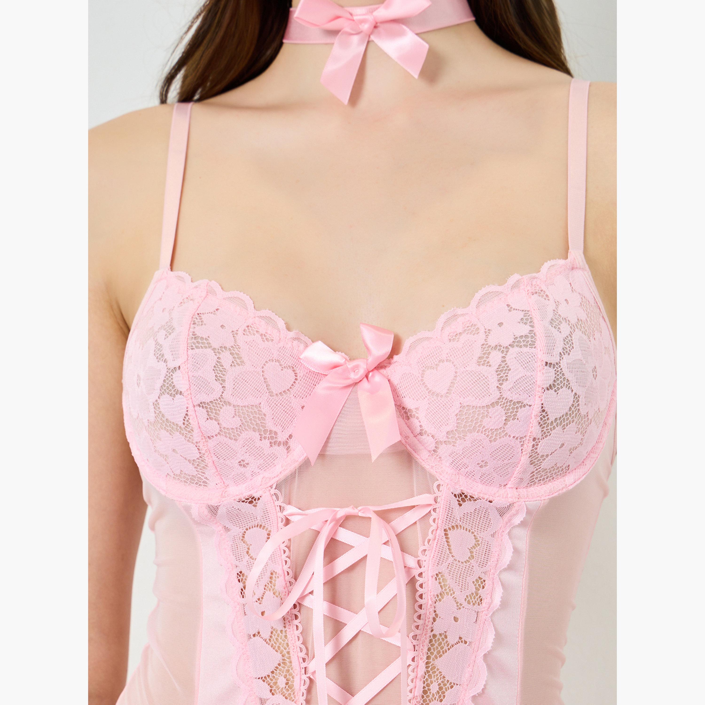 عبوة من 2 قطعة بودي سوت لانجري دانتيل وجوارب طويلة-women-clothing-lingerie-babydollsandbodysuits-image-5