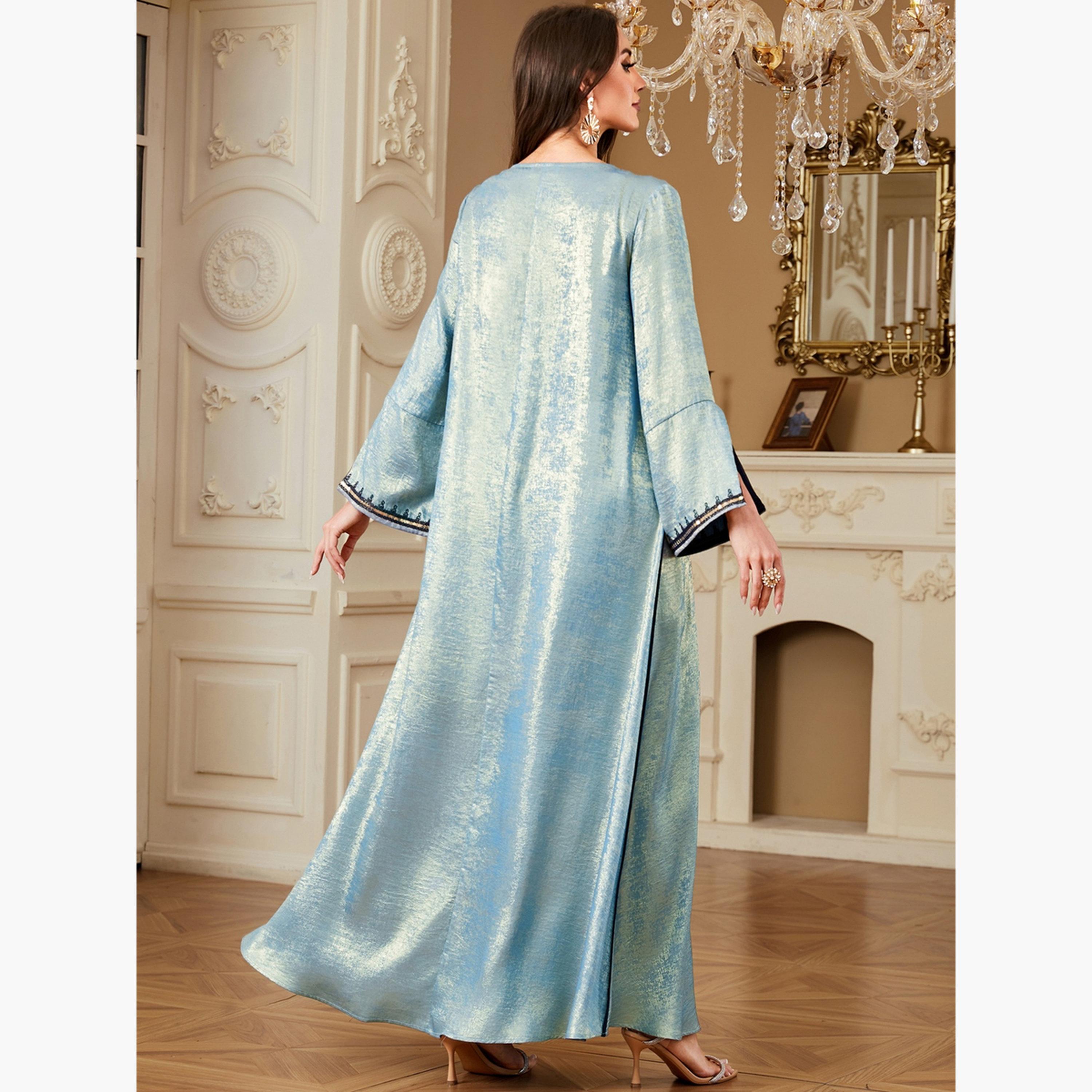 جلابية نسائية مطرزة مع حجاب-women-arabicclothing-jalabiyas-image-4
