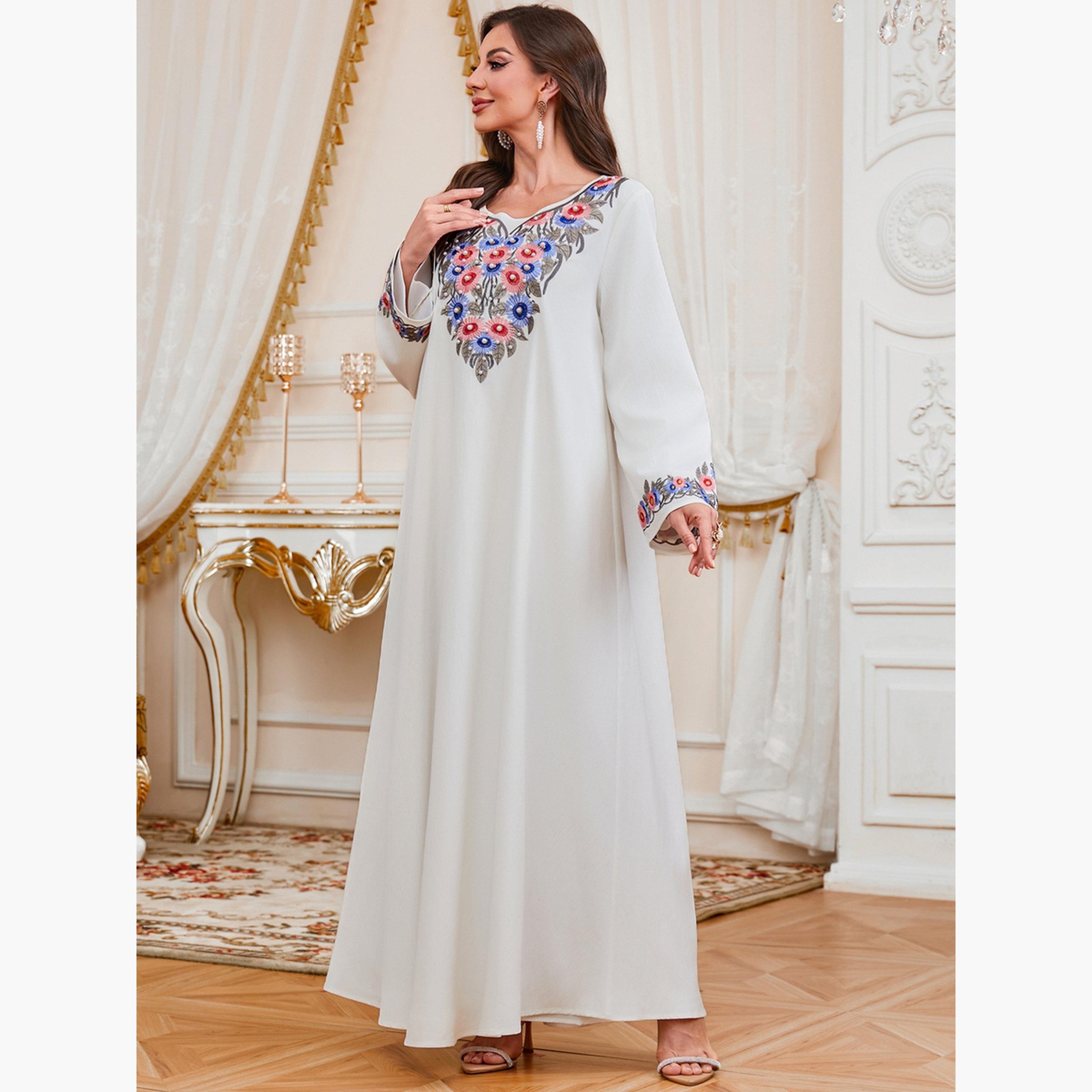 جلابية نسائية مطرزة بلؤلؤ صناعي-women-arabicclothing-jalabiyas-image-5