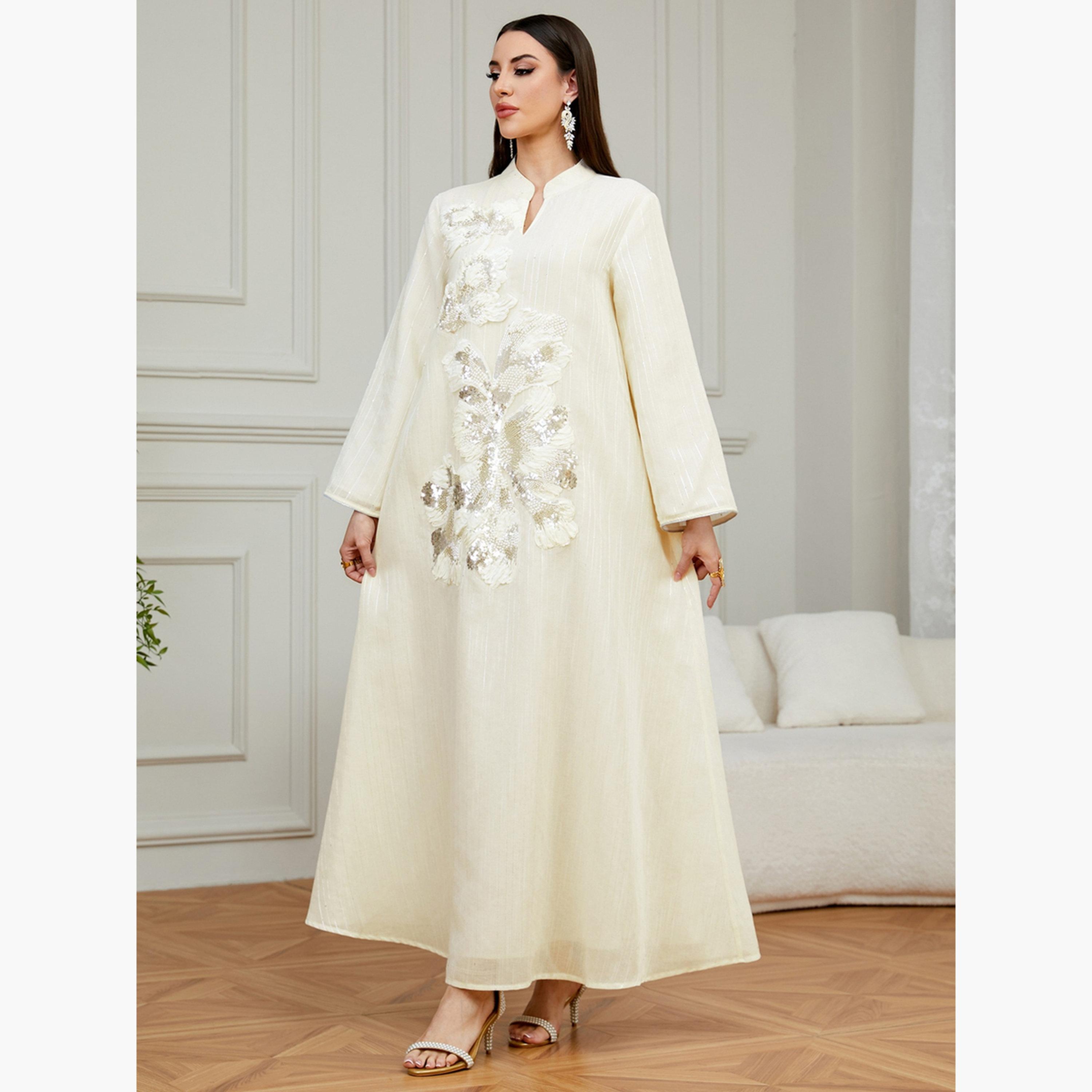 جلابية مطرزة بترتر-women-arabicclothing-jalabiyas-image-5