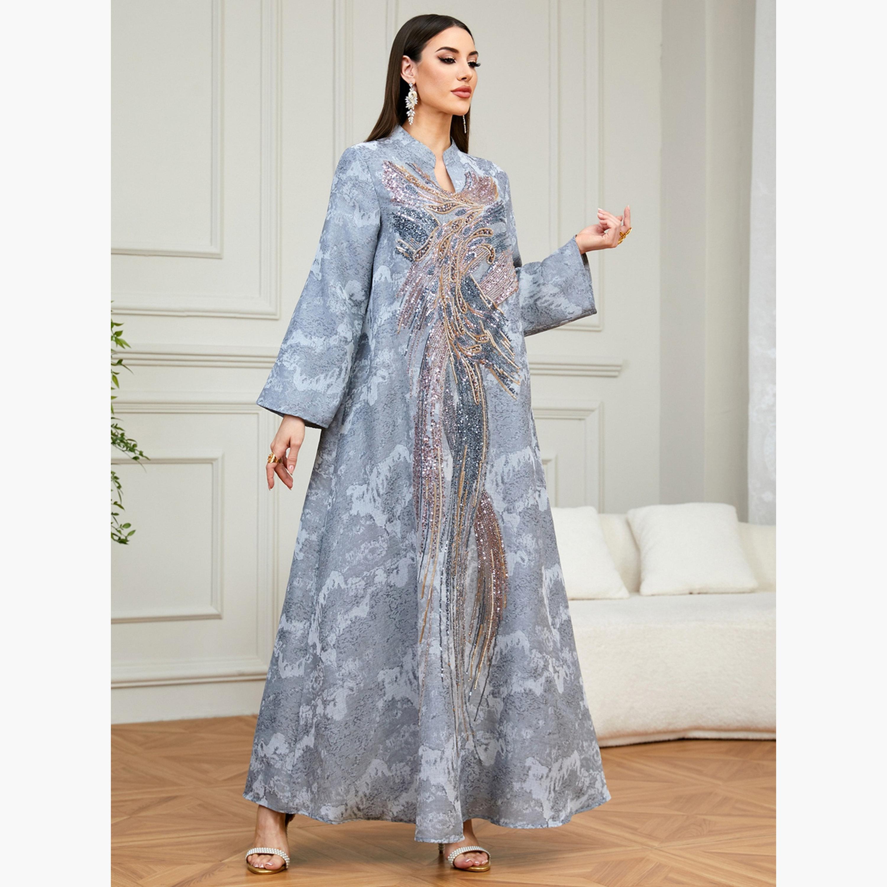 جلابية مطرزة بترتر-women-arabicclothing-jalabiyas-image-5