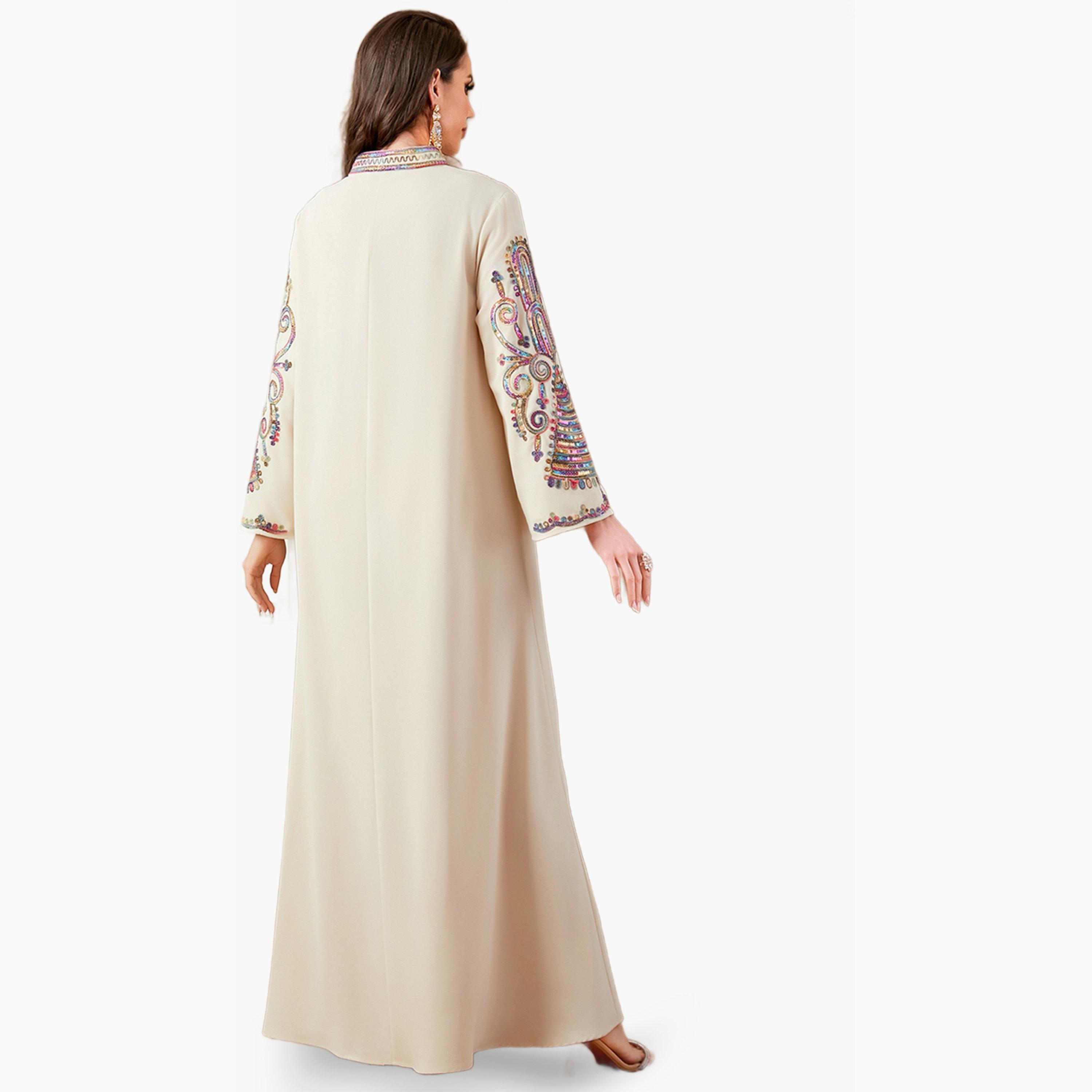 جلابية بياقة بشق وتفاصيل مُطرّزة-women-arabicclothing-jalabiyas-image-4
