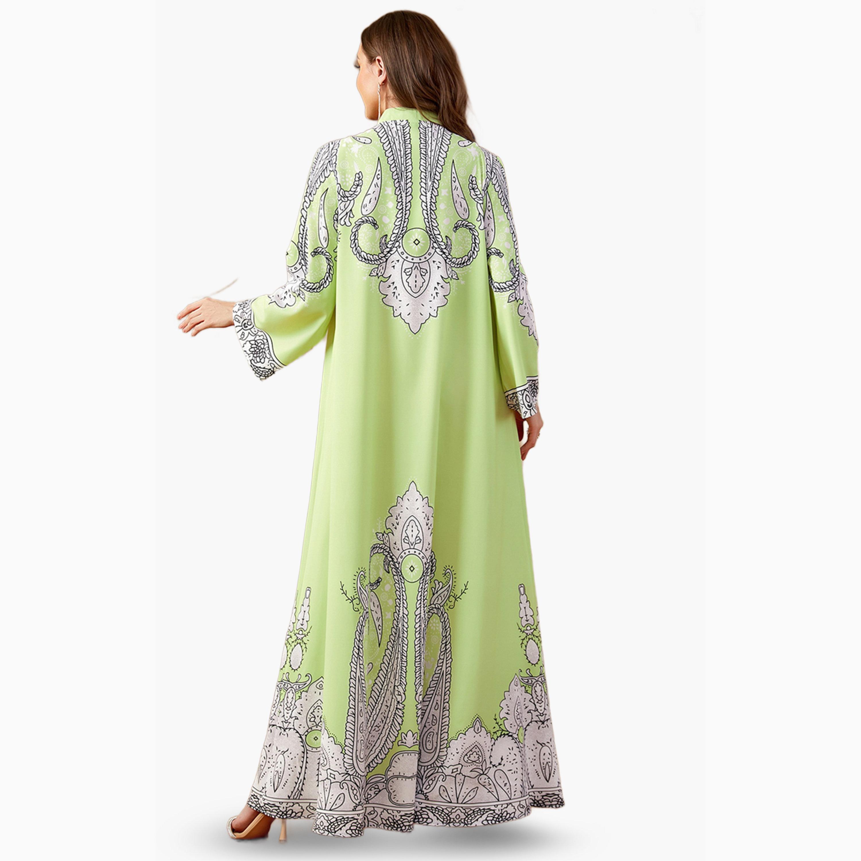 جلابية بياقة وطبعة وتفاصيل لؤلؤ صناعي-women-arabicclothing-jalabiyas-image-3