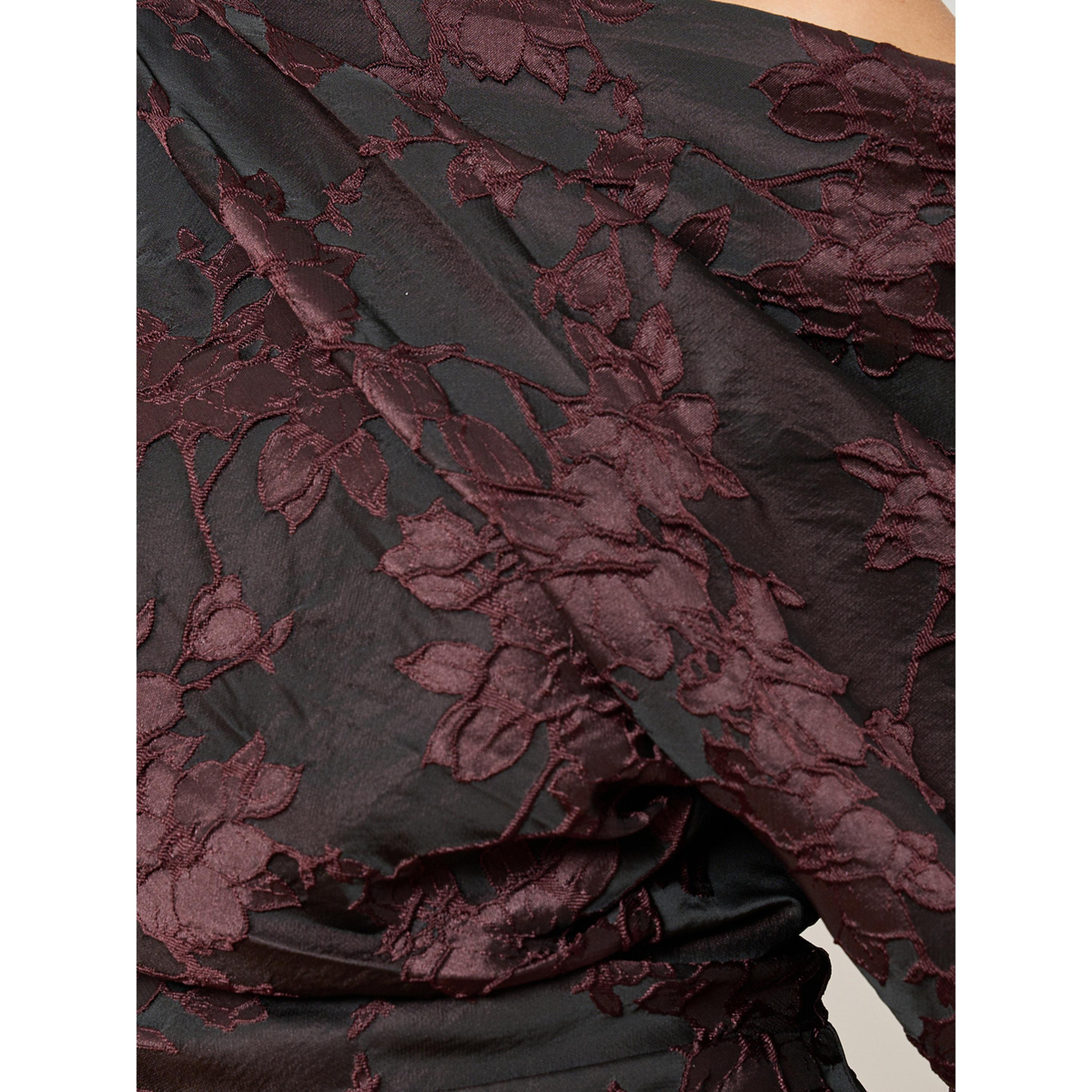 فستان ميدي جاكار بطبعة زهور-women-clothing-dresses-image-5