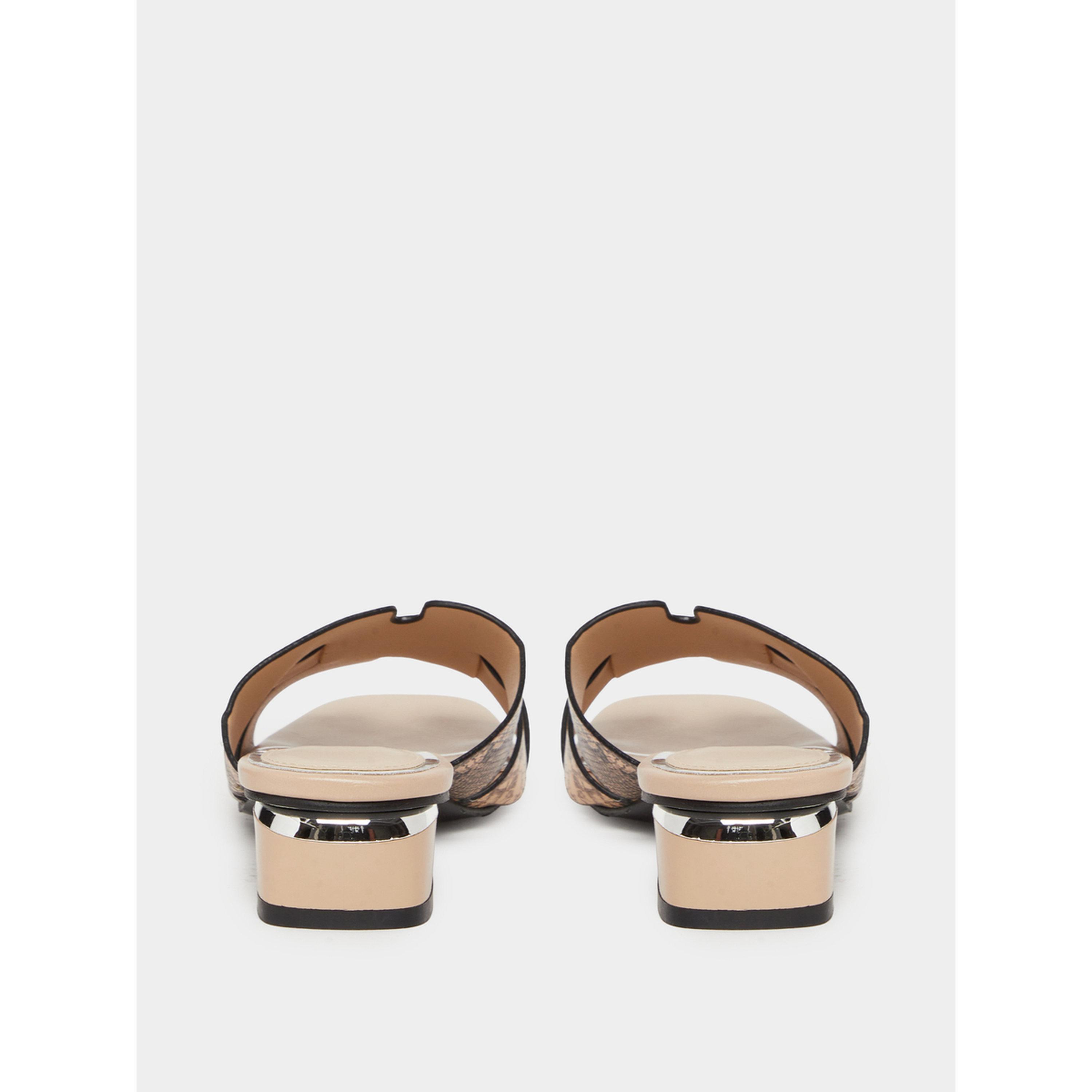 صندل نسائي بنقشة جلد الثعبان وكعب سميك-women-shoes-sandals-heeled-image-4