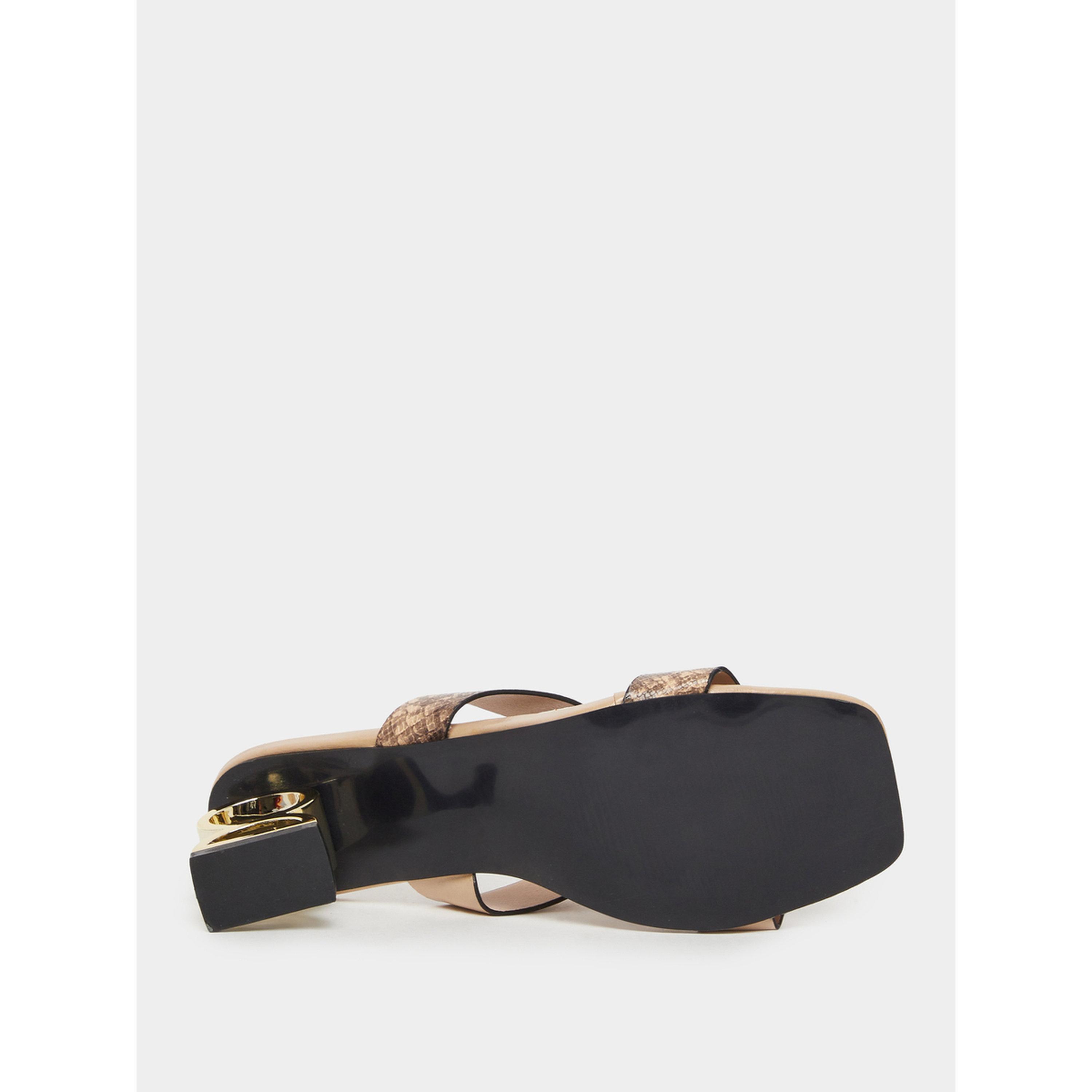 صندل نسائي بنقشة جلد الثعبان وكعب متوسط-women-shoes-sandals-heeled-image-5