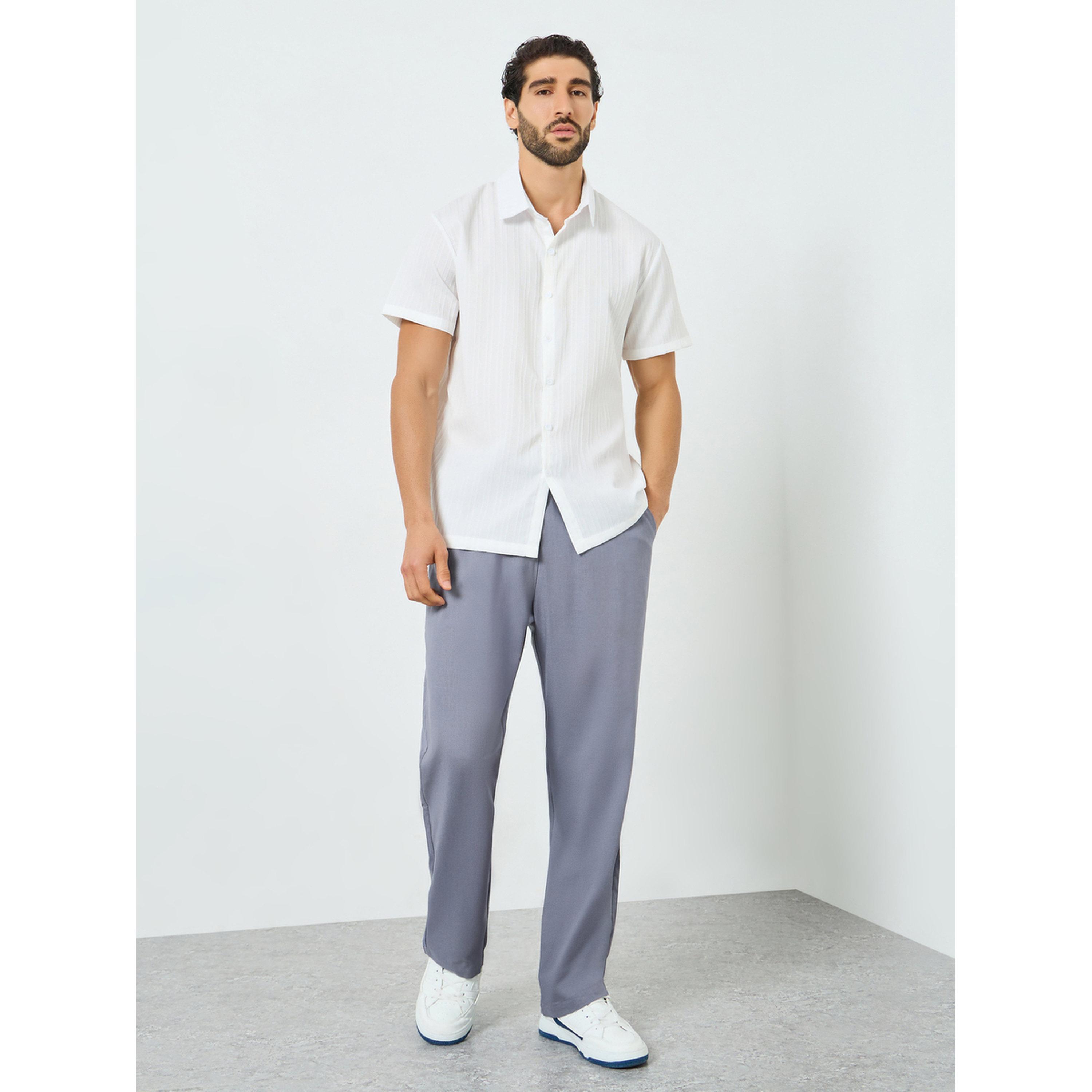 بنطال مريح برباط خصر-men-clothing-bottoms-joggers-image-2