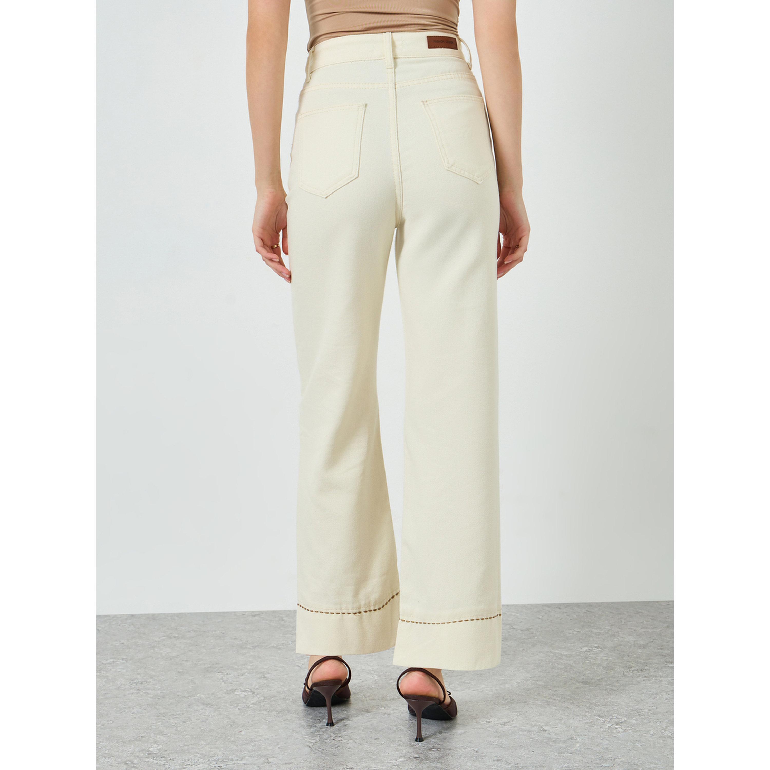 Styli Women Off-White Wide-Leg Jeans-women-clothing-bottoms-jeans-image-4
