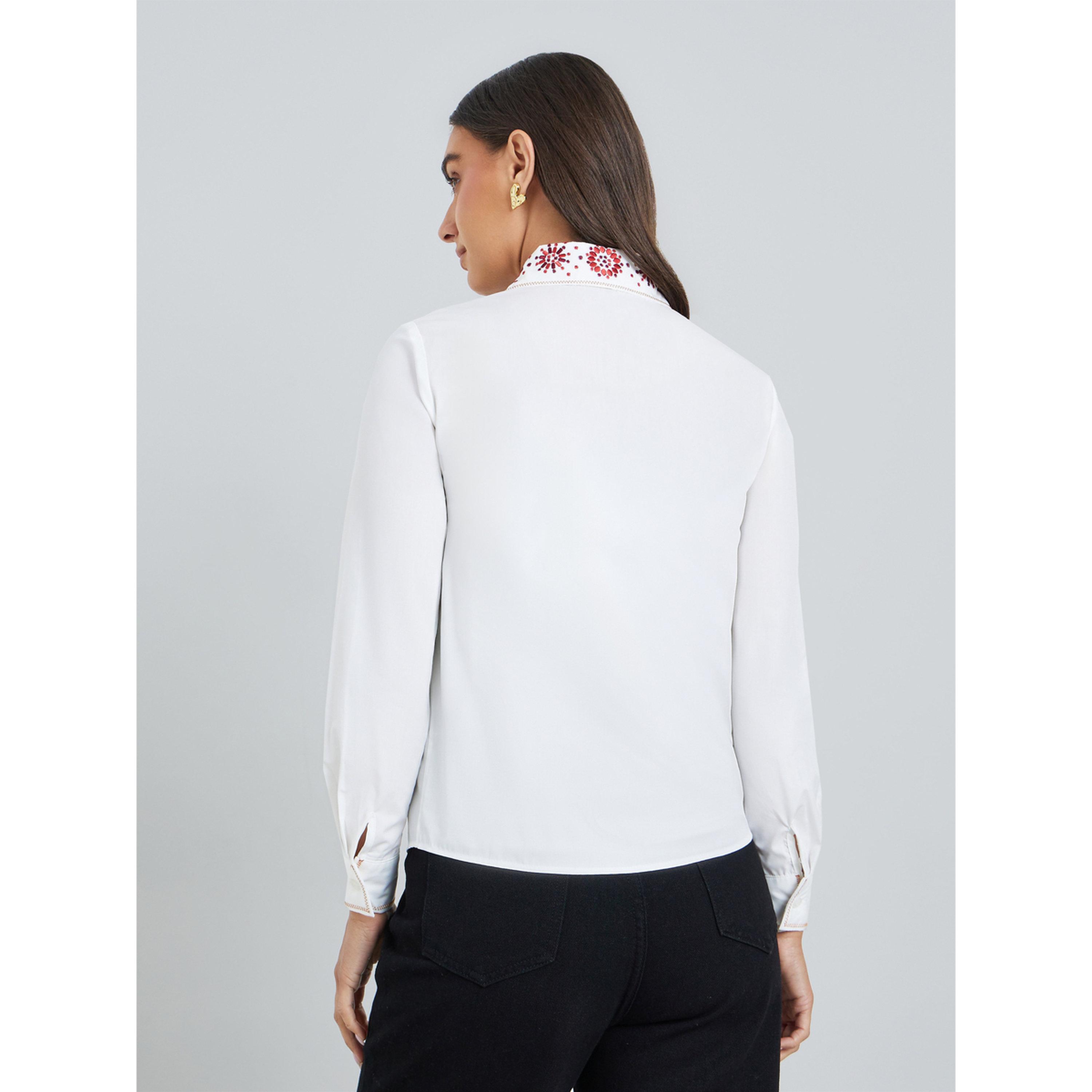 بلوزة بتفاصيل كشكش ودانتيل-women-clothing-shirtsandblouses-blouses-image-5