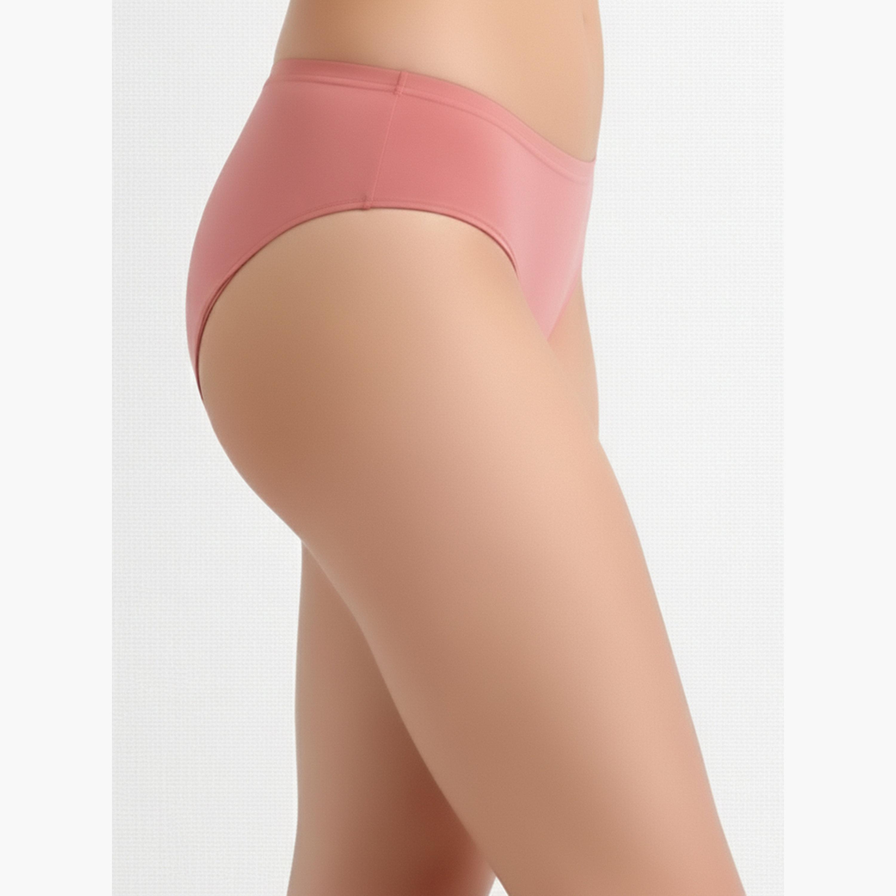 Clovia Pack of 3-Mid Waist Hipster Panties with Inner Elastic - Cotton-women-clothing-lingerie-panties-image-6
