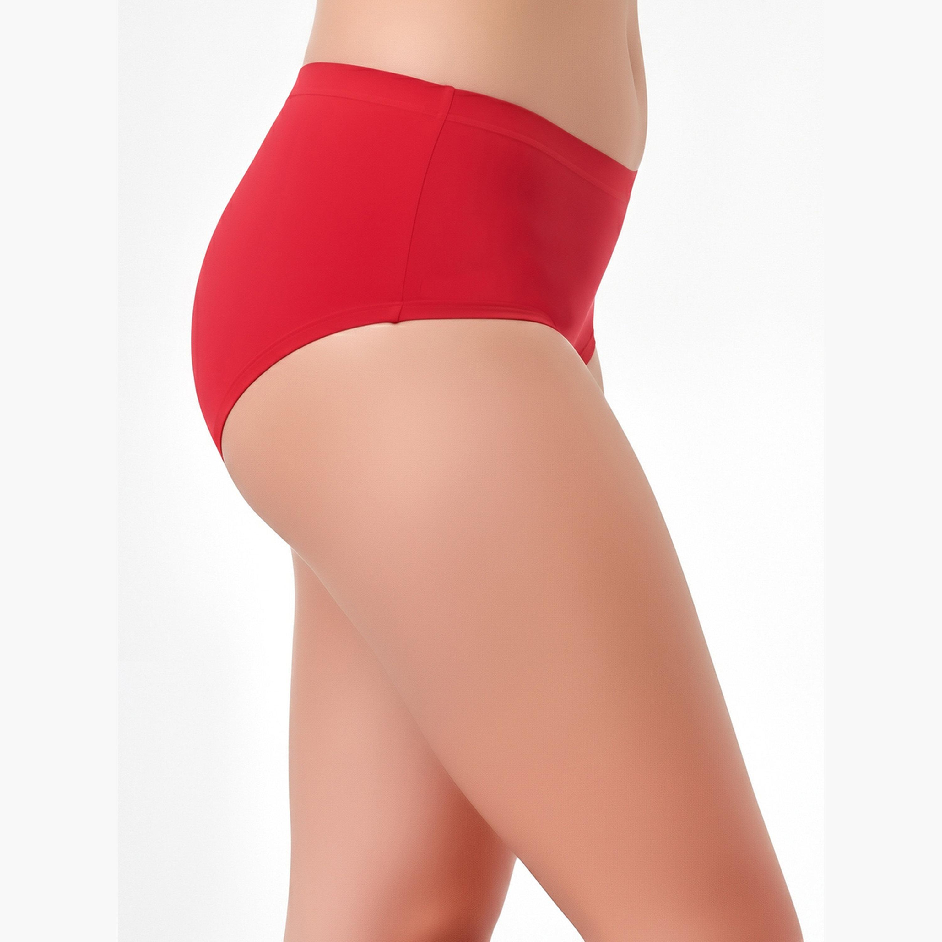 طقم سراويل داخلية هيبستر بخصر متوسط من 3 قطع-women-clothing-lingerie-panties-image-4