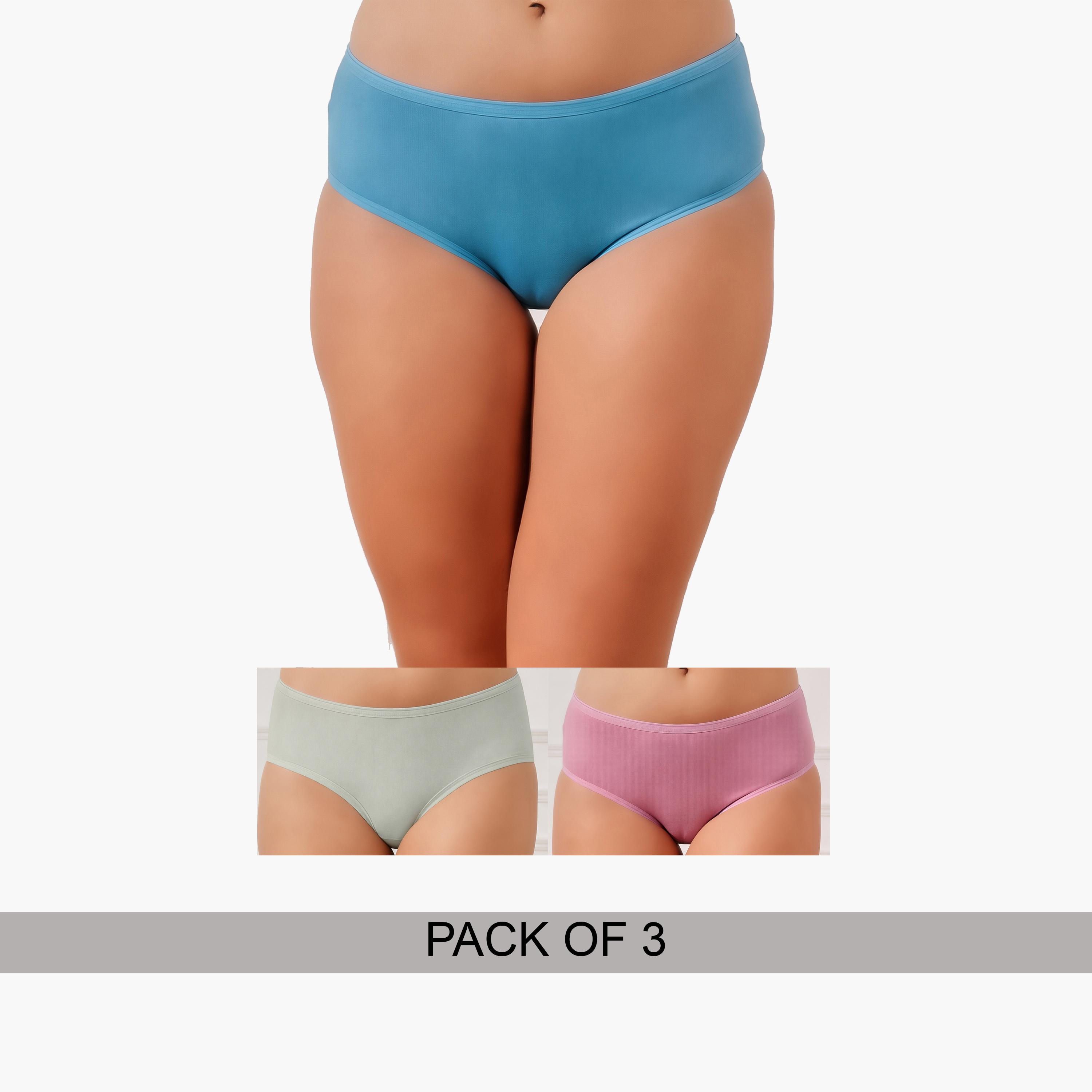 طقم سراويل داخلية بيكيني هيبستر من 3 قطع-women-clothing-lingerie-panties-image-1
