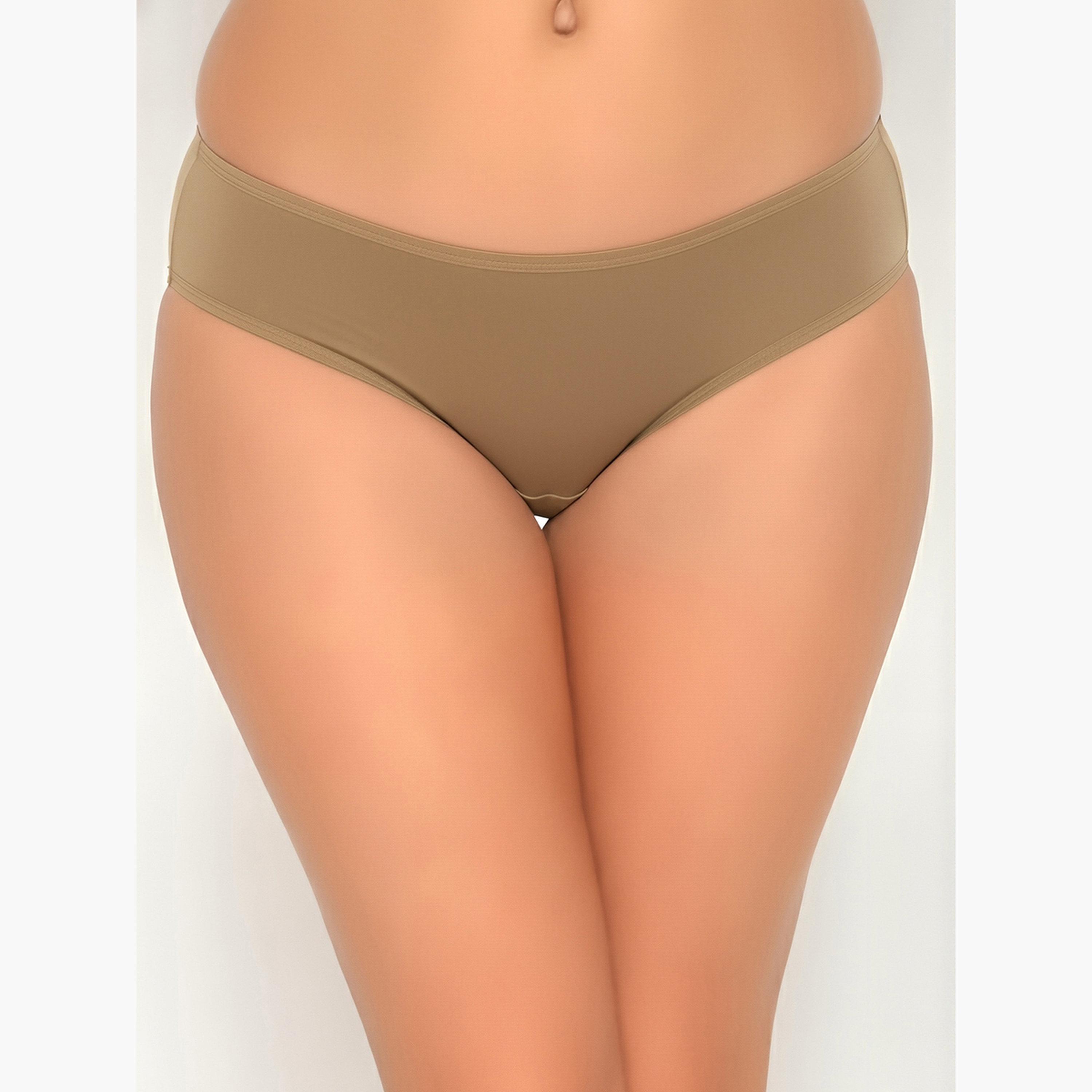 طقم سراويل داخلية بيكيني سادة من 3 قطع-women-clothing-lingerie-panties-image-3
