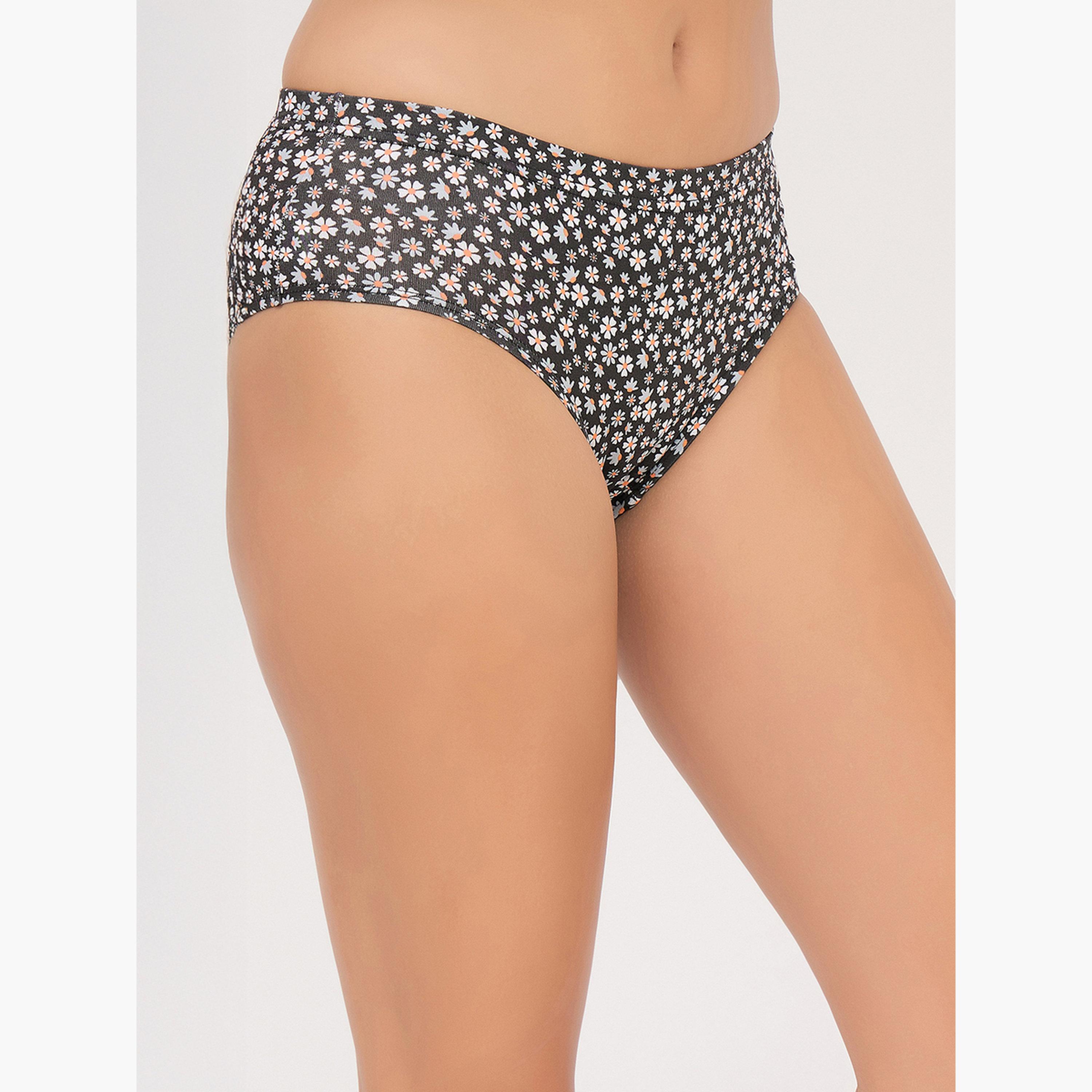 طقم سراويل داخلية هيبستر بطبعة زهور من 3 قطع-women-clothing-lingerie-panties-image-5