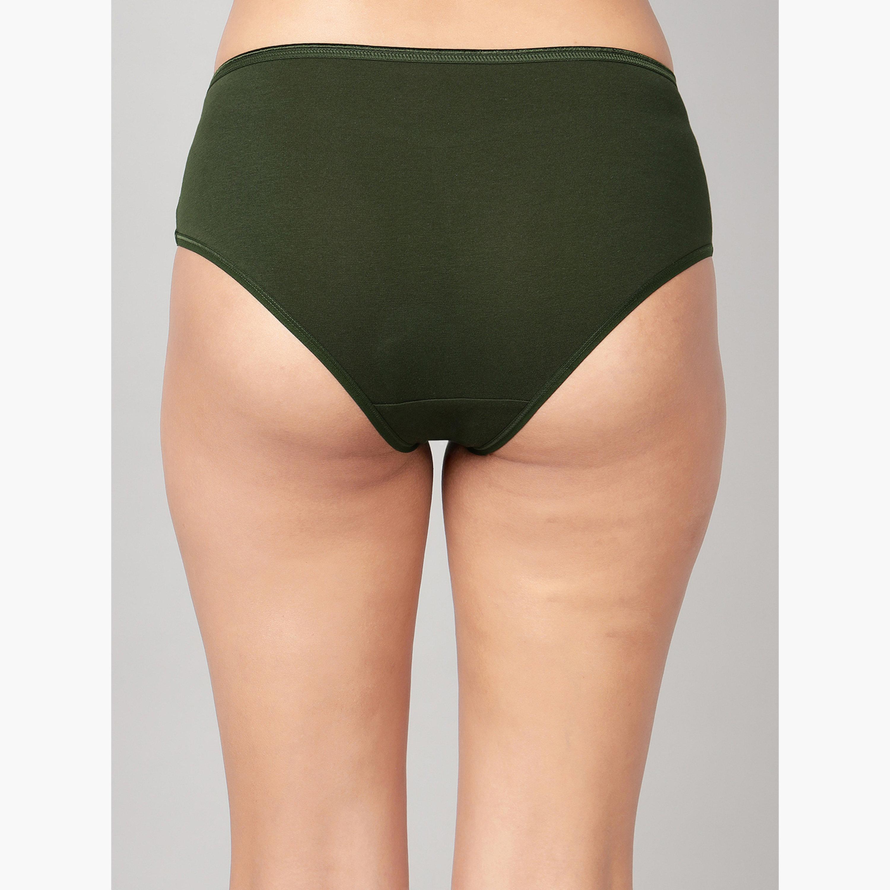 طقم سراويل داخلية هيبستر بتفاصيل دانتيل من 3 قطع-women-clothing-lingerie-panties-image-2