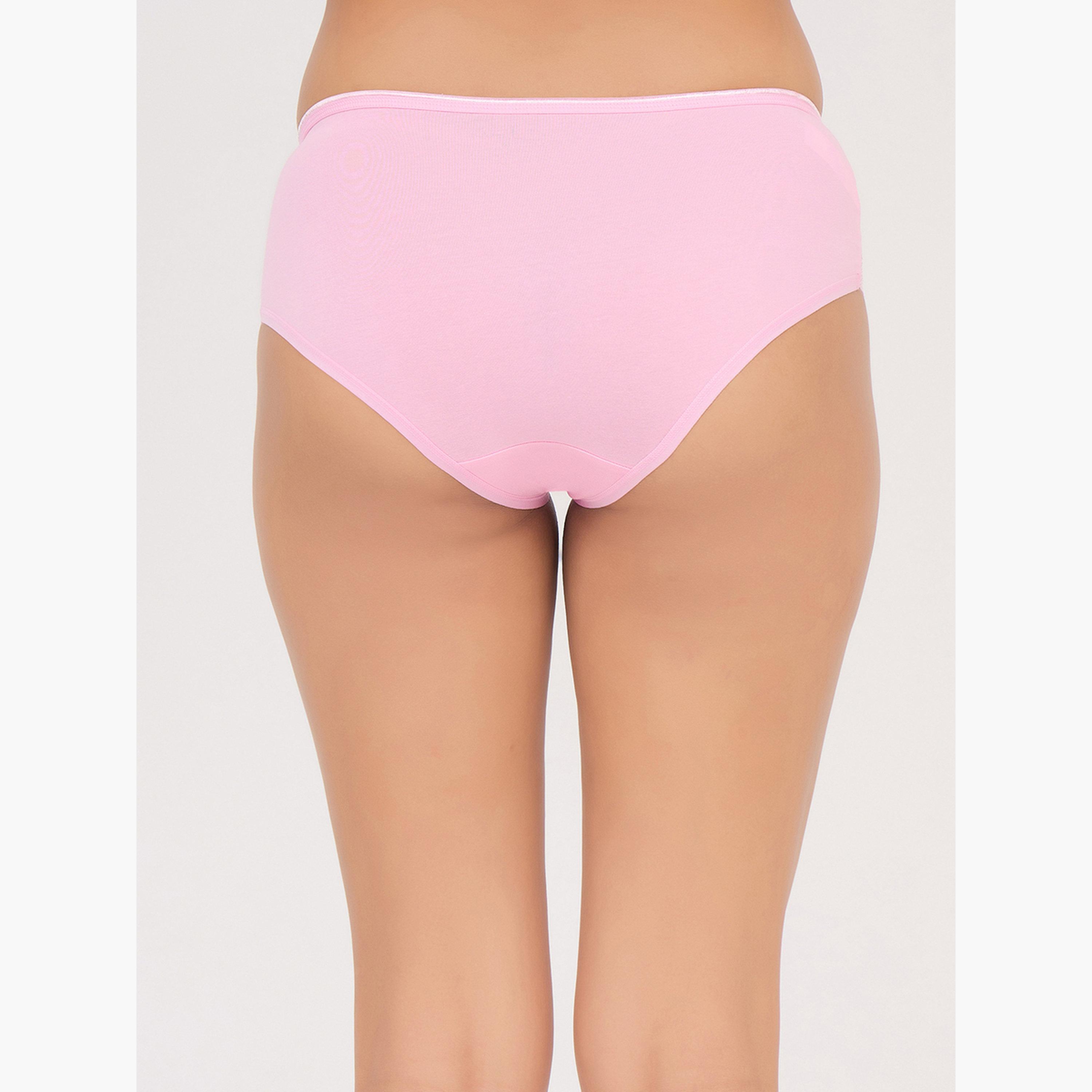 طقم سراويل داخلية هيبستر بتفاصيل دانتيل من 3 قطع-women-clothing-lingerie-panties-image-2
