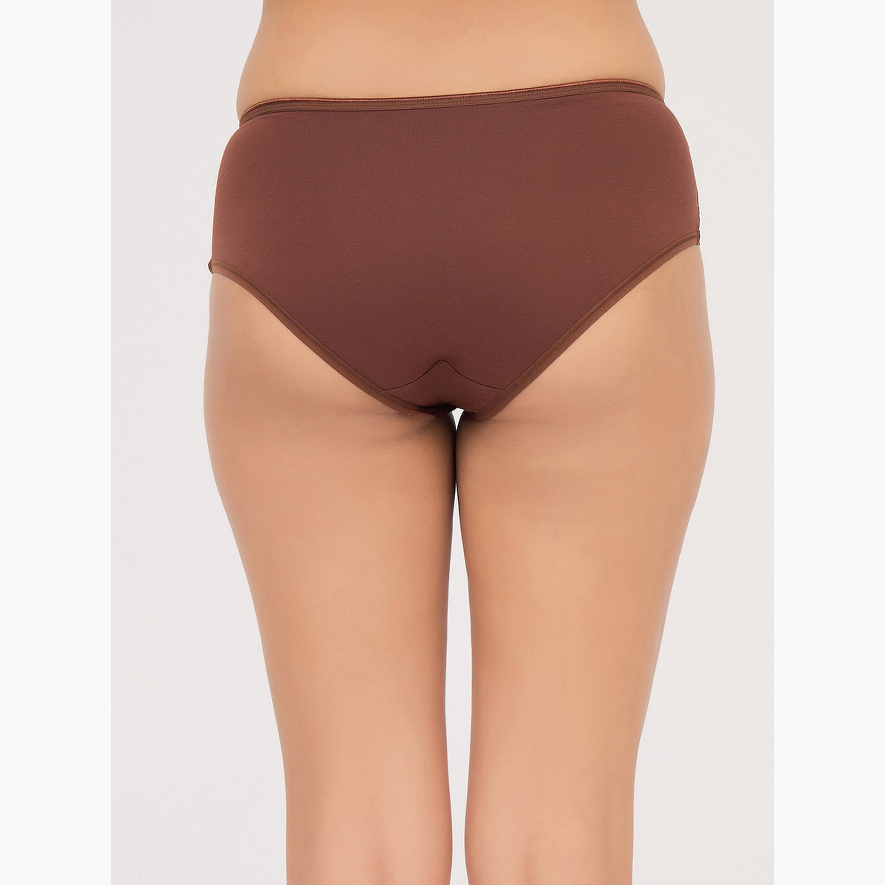 طقم سراويل داخلية هيبستر بتفاصيل دانتيل من 3 قطع-women-clothing-lingerie-panties-image-2