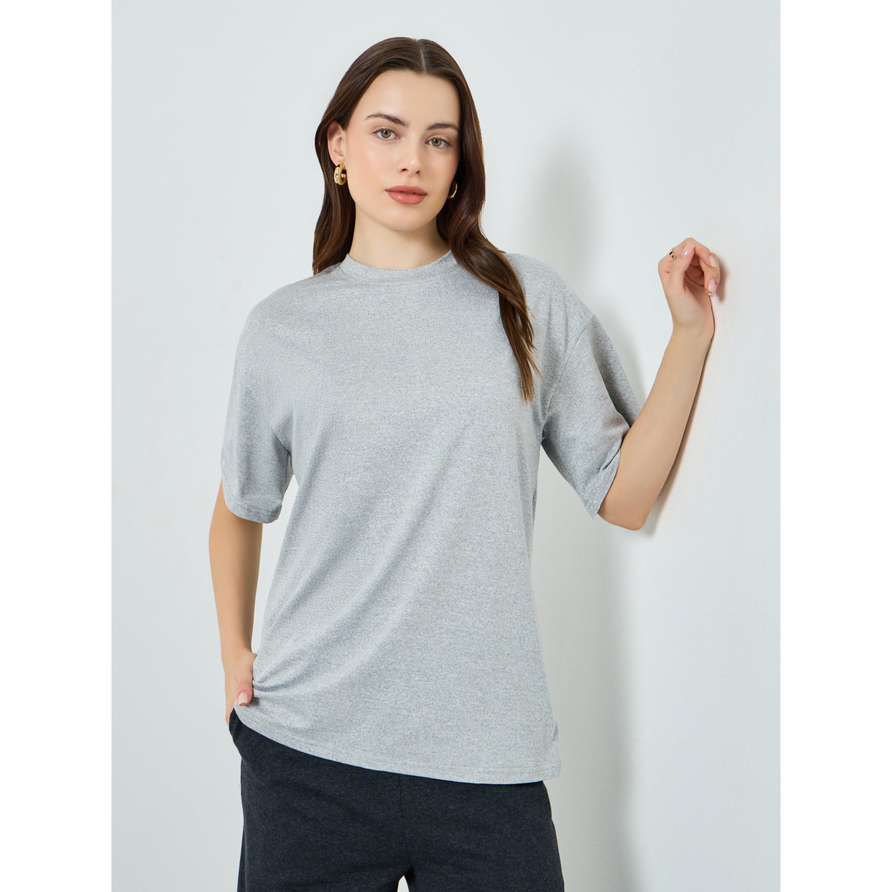 تيشيرت فضفاض سادة-women-clothing-tshirts-image-1