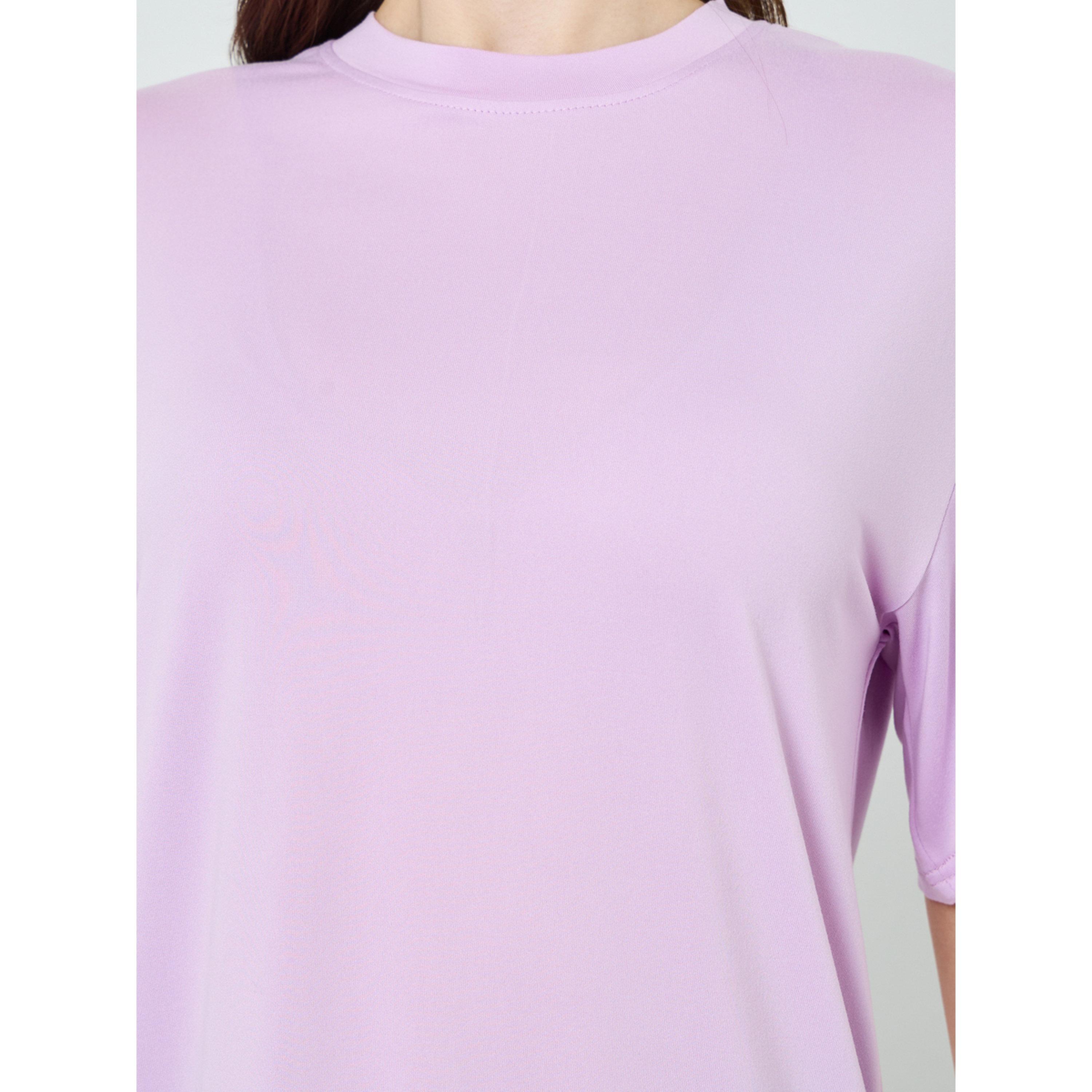 Styli Women Purple Oversized T-Shirt-women-clothing-tshirts-image-4