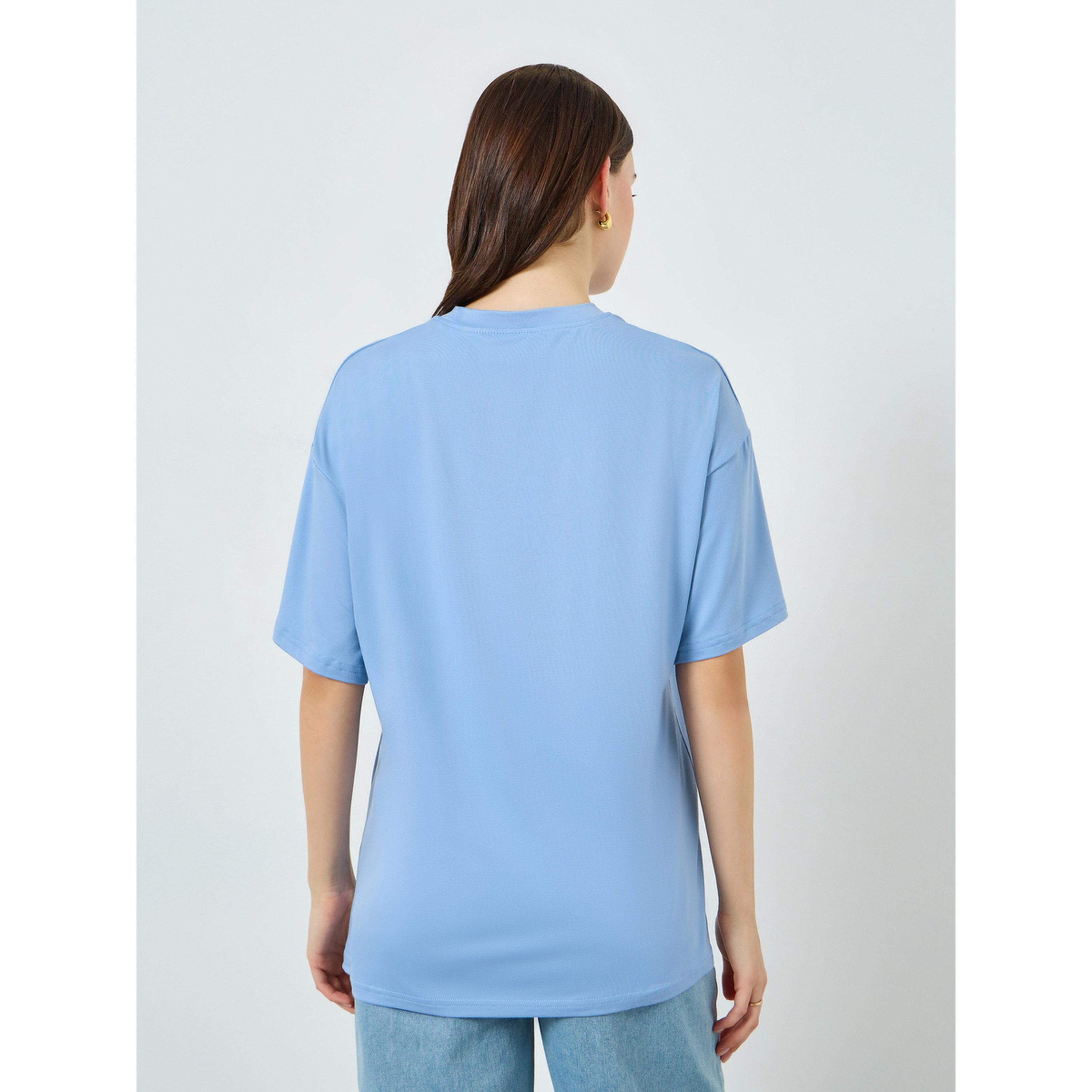 تيشيرت فضفاض سادة-women-clothing-tshirts-image-5