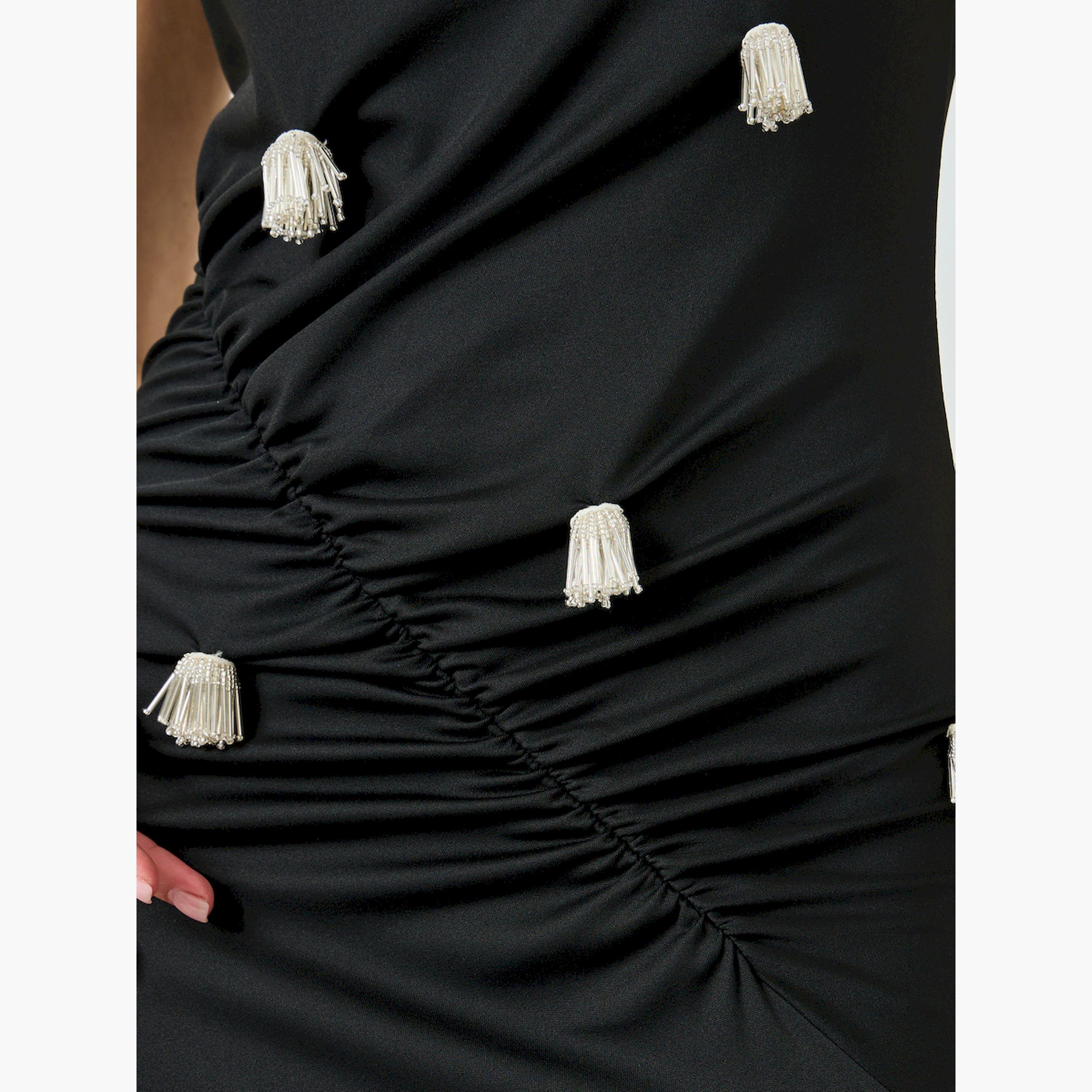 فستان طويل بتفاصيل شراشيب-women-clothing-dresses-image-4
