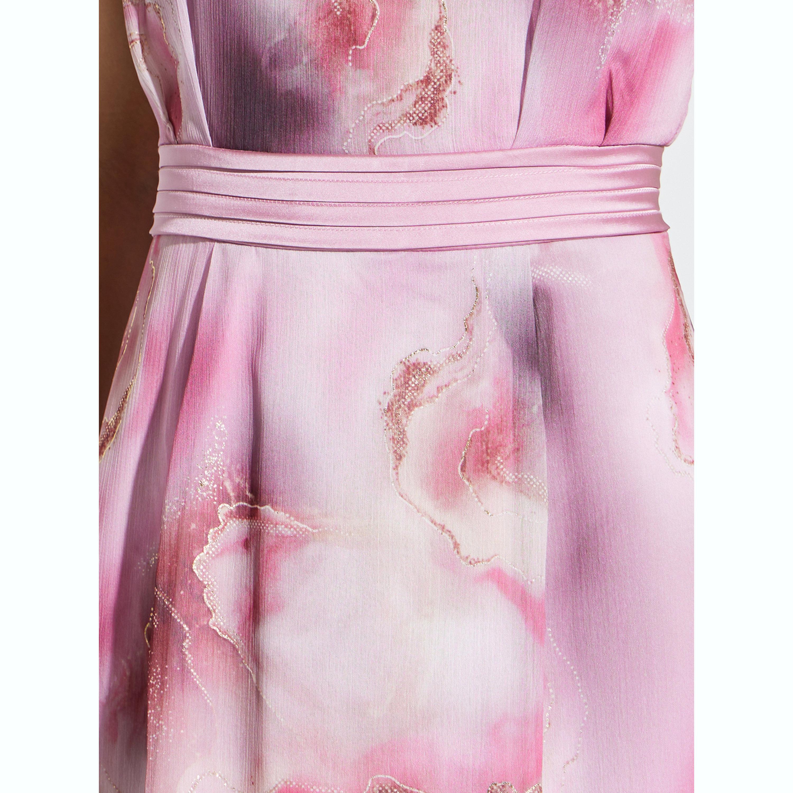 فستان طويل بحافة واسعة بطبعة تاي داي رخامية-women-clothing-dresses-image-5