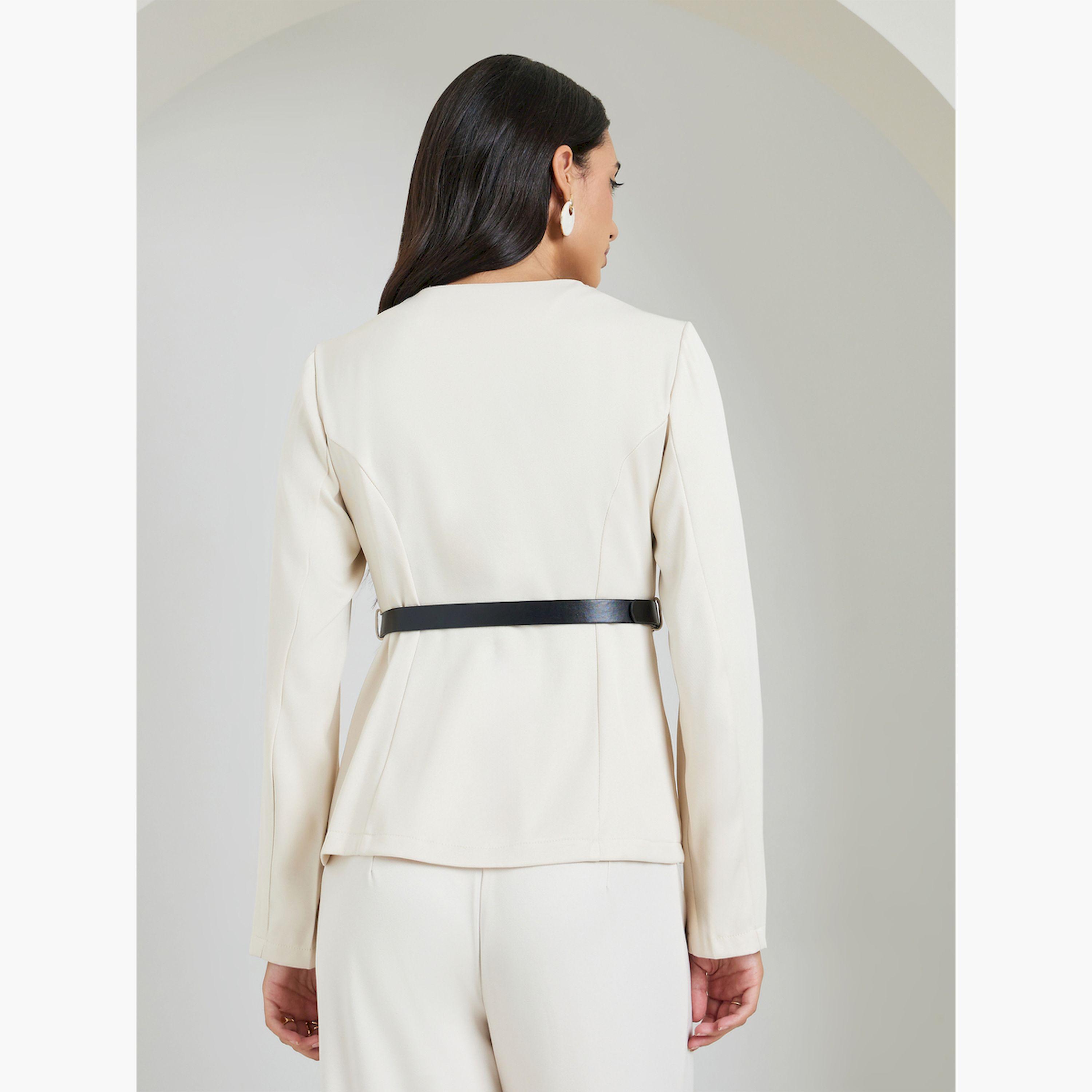 بلوزة بحزام وتفاصيل أزرار-women-clothing-shirtsandblouses-blouses-image-4