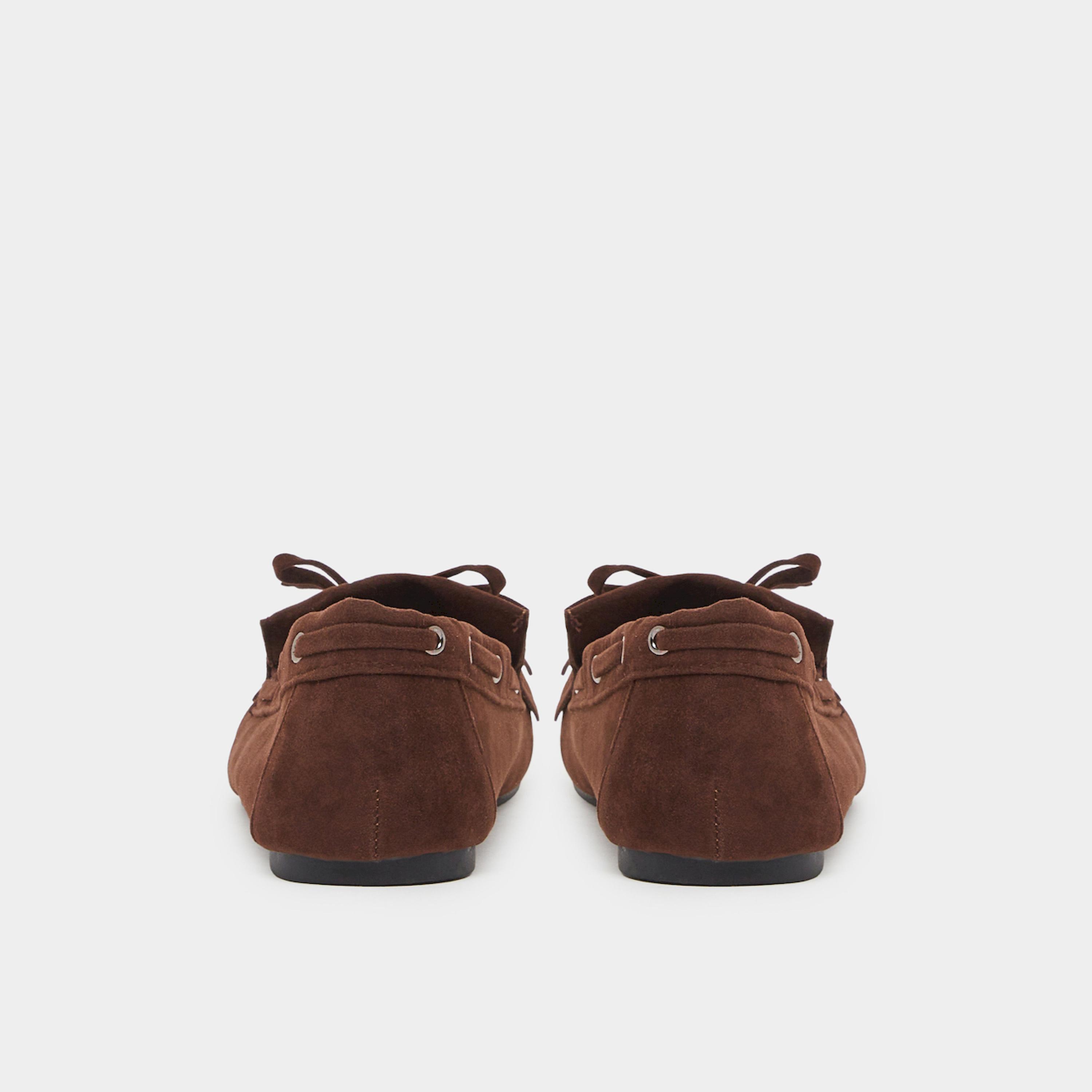 حذاء لوفر موكاسين سويد بشراشيب-women-shoes-flats-loafers-image-4