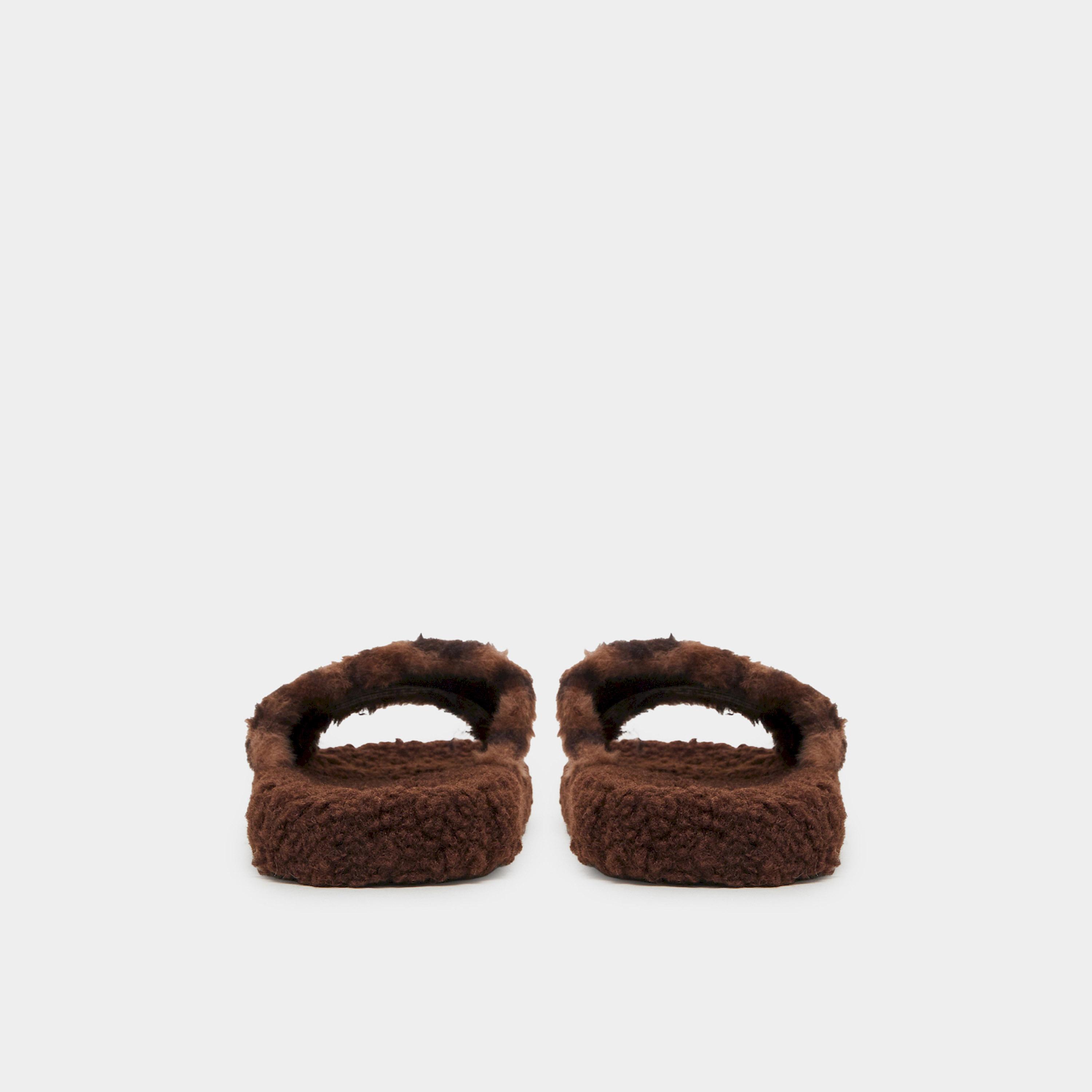 شبشب غرفة نوم فرو صناعي بطبعة حيوان-women-shoes-bedroomslippers-image-4