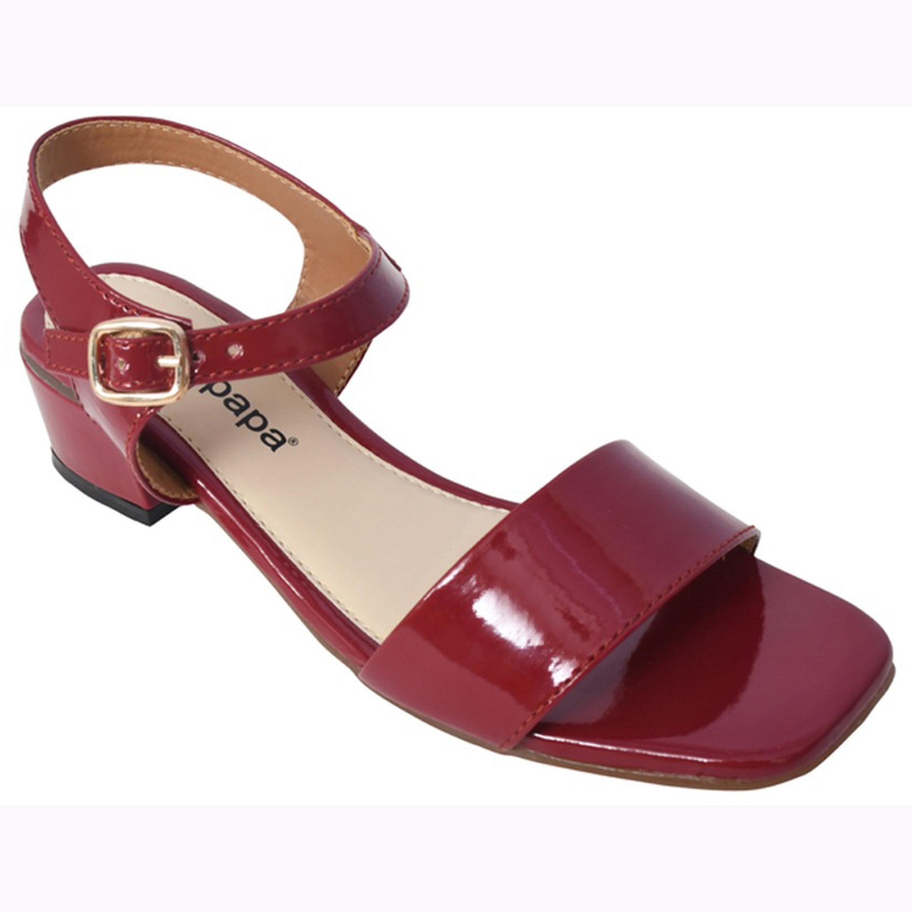 صندل بشريط واحد وكعب سميك-women-shoes-sandals-heeled-image-4