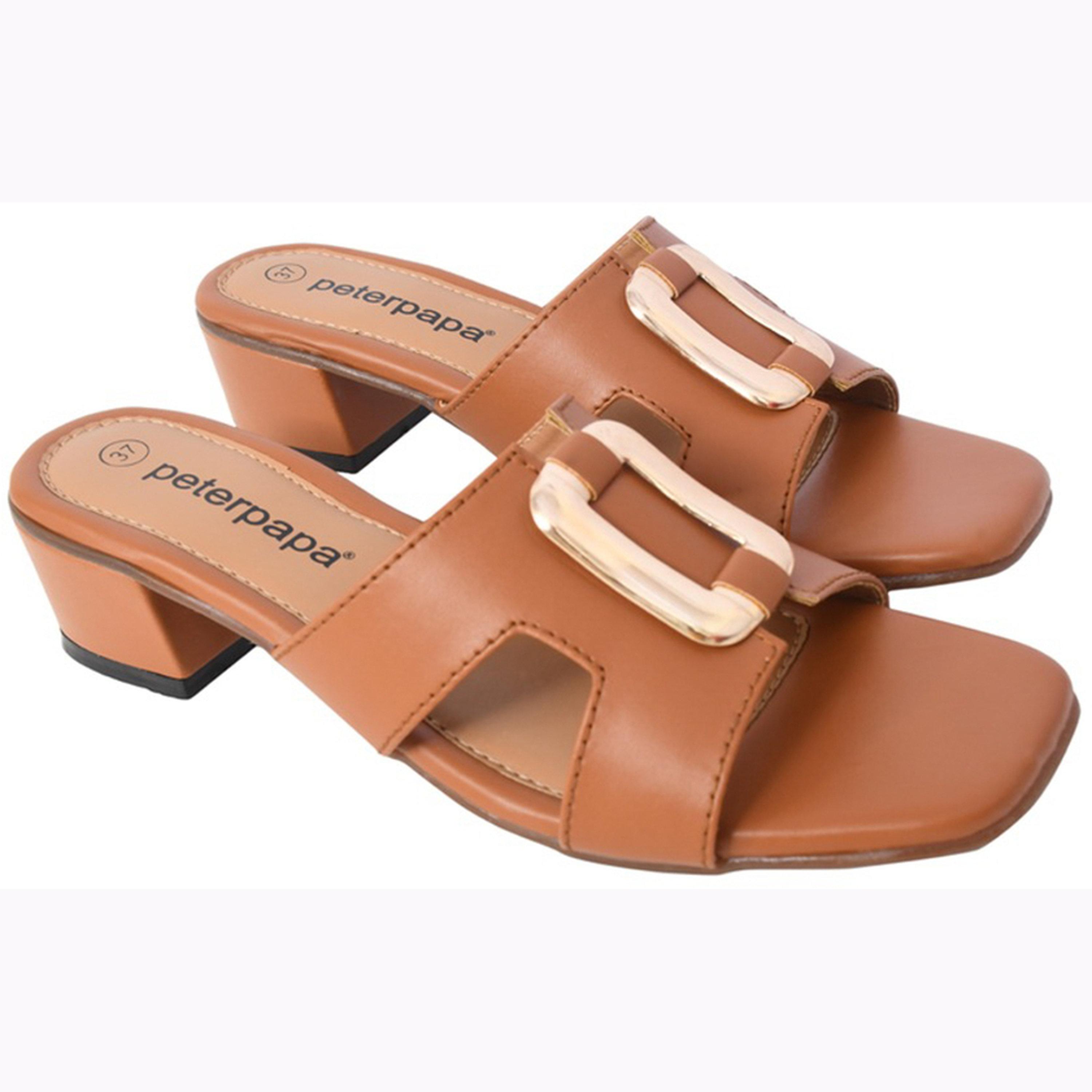 Take Two Maya Metal Trim Block Heel Sandals-women-shoes-sandals-heeled-image-1