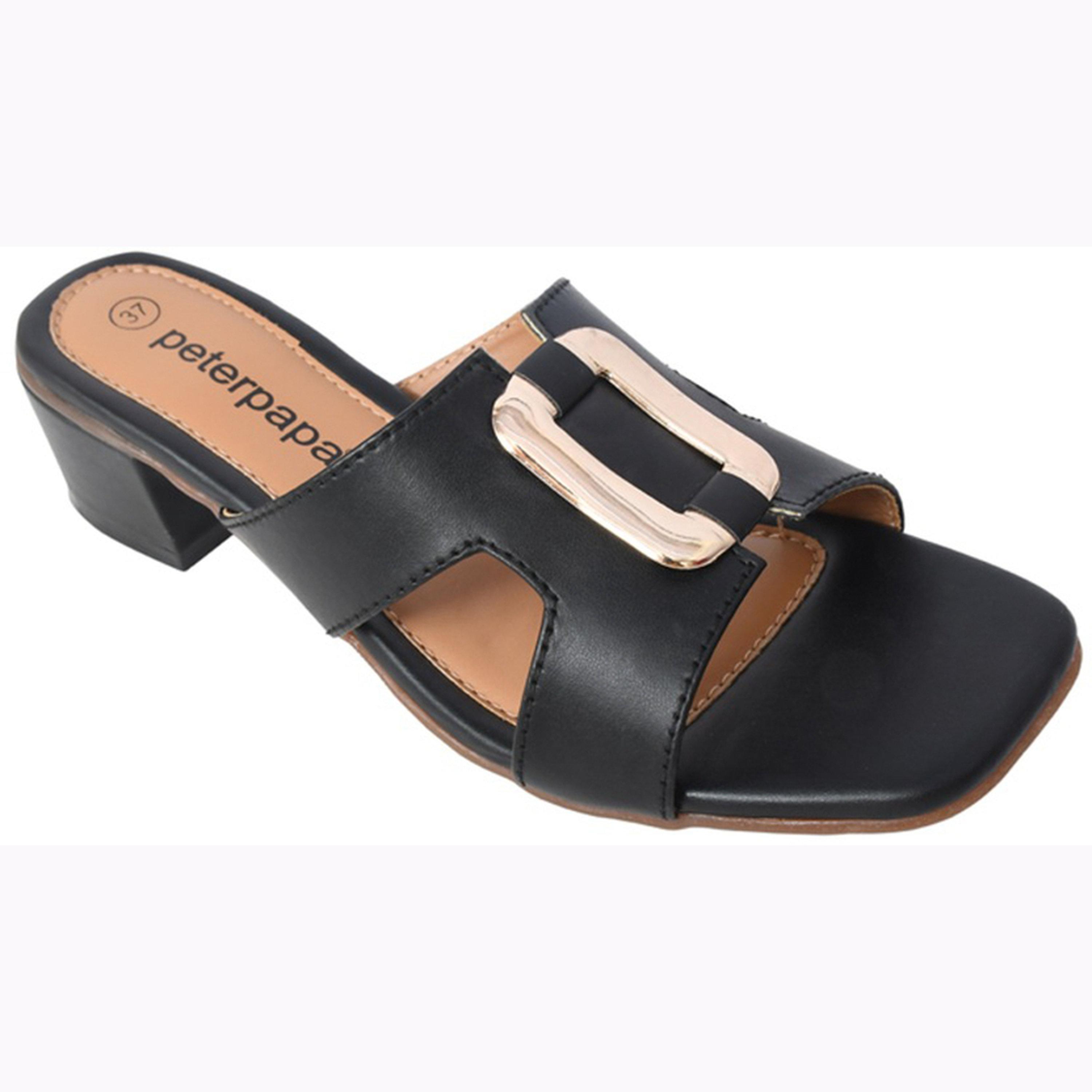 صندل بتفاصيل معدنية وكعب سميك-women-shoes-sandals-heeled-image-4