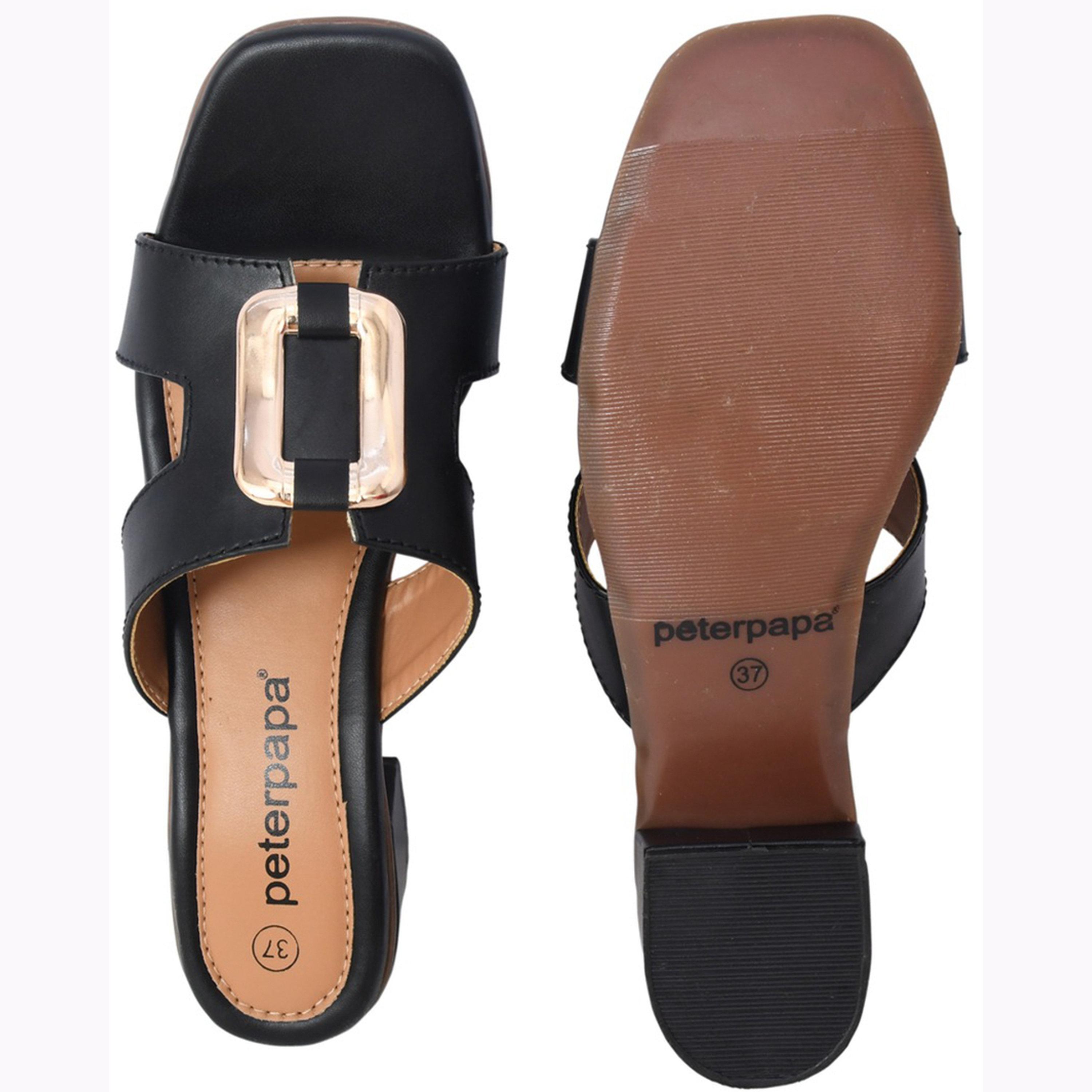 Take Two Maya Metal Trim Block Heel Sandals-women-shoes-sandals-heeled-image-5