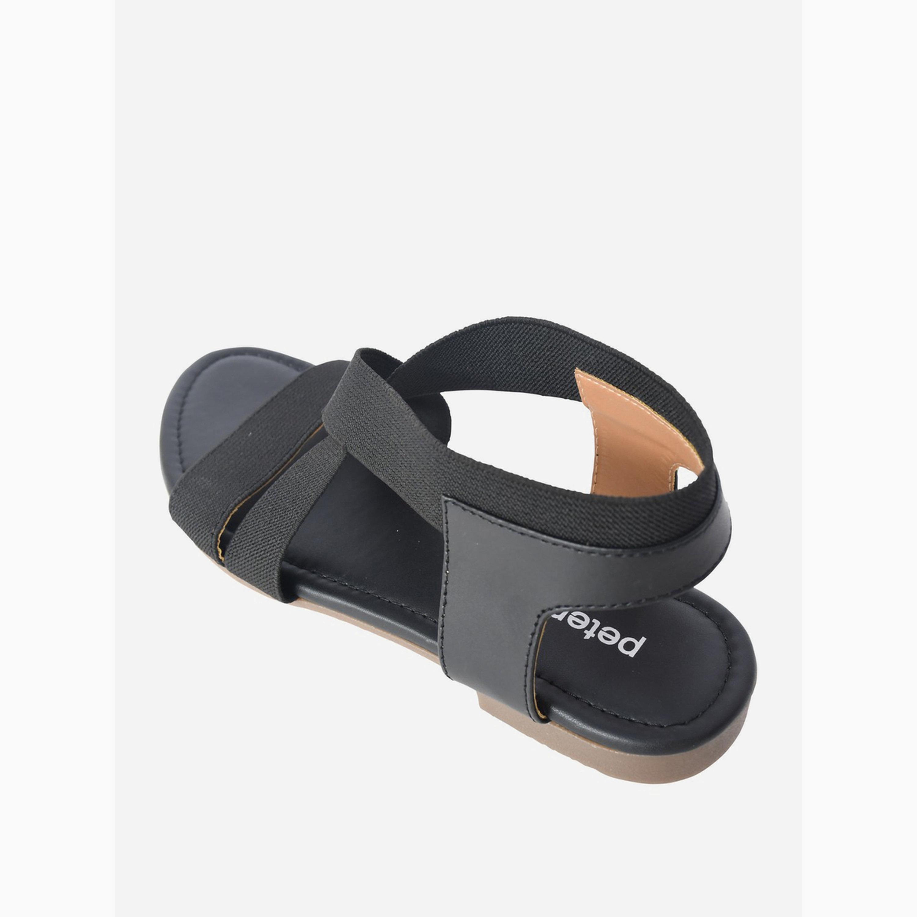 صندل مريح بخصر مطاطي-women-shoes-sandals-flats-image-5