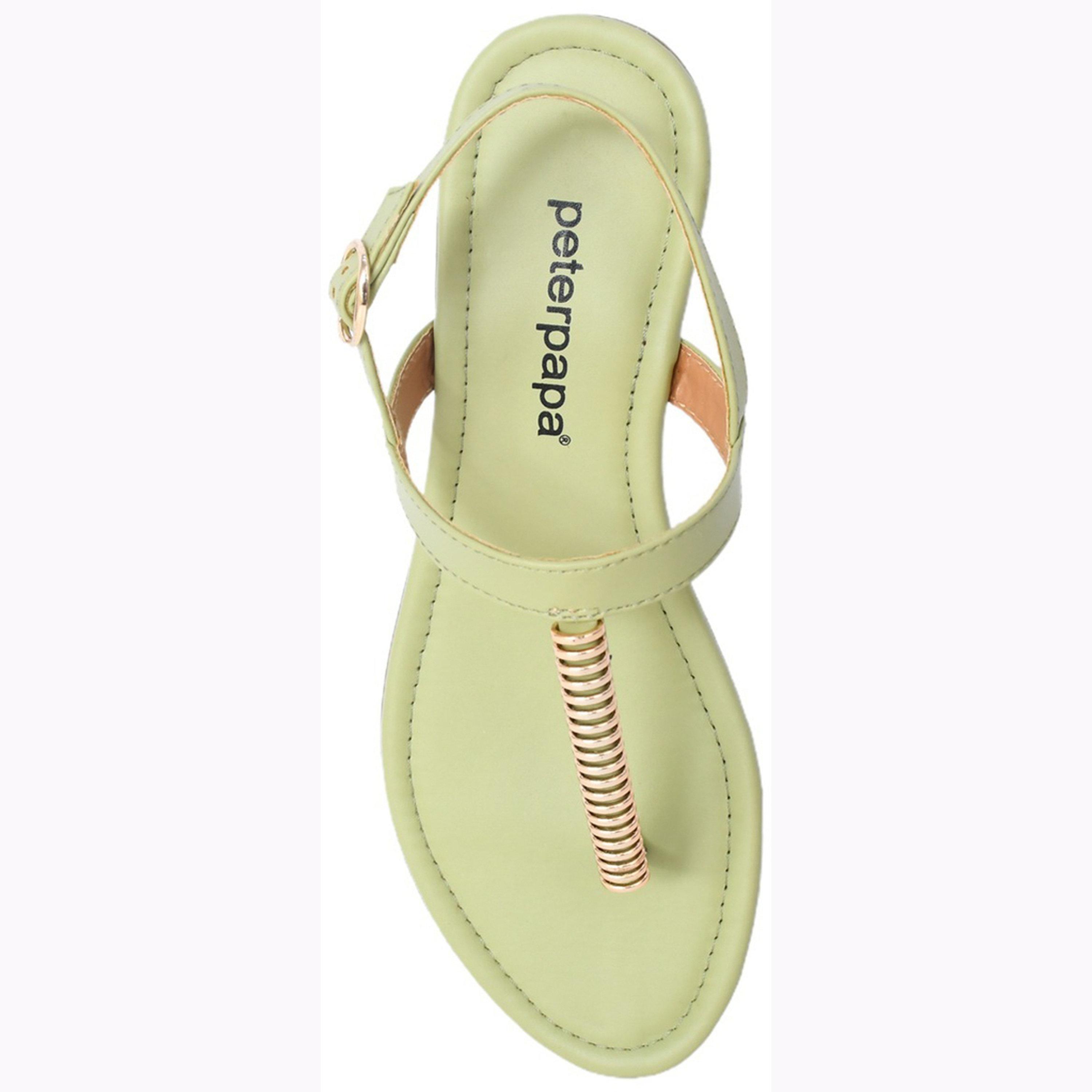 Take Two Embellished Strap Sandals with Buckle-women-shoes-sandals-flats-image-3