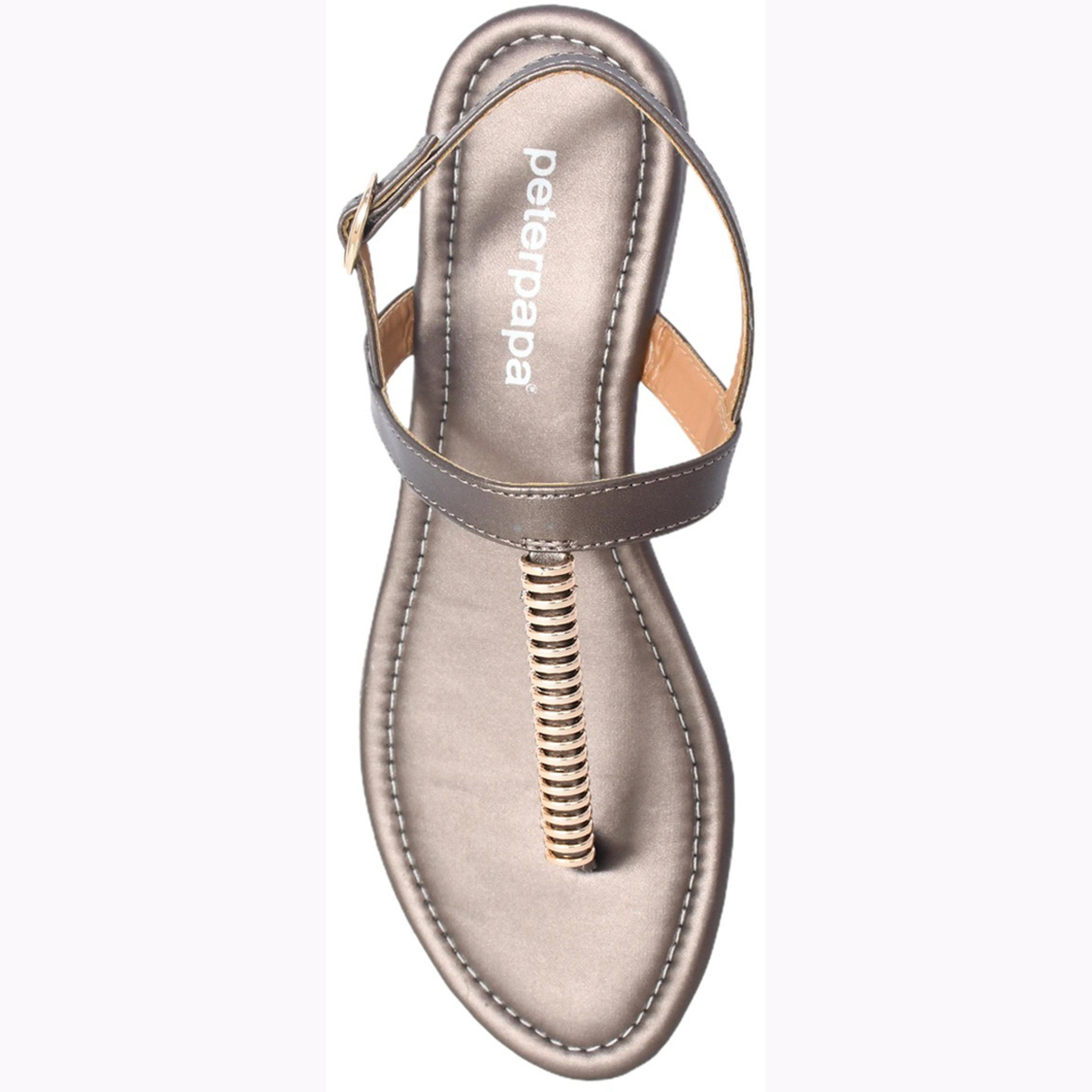 صندل بشريط مزين وإبزيم-women-shoes-sandals-flats-image-3