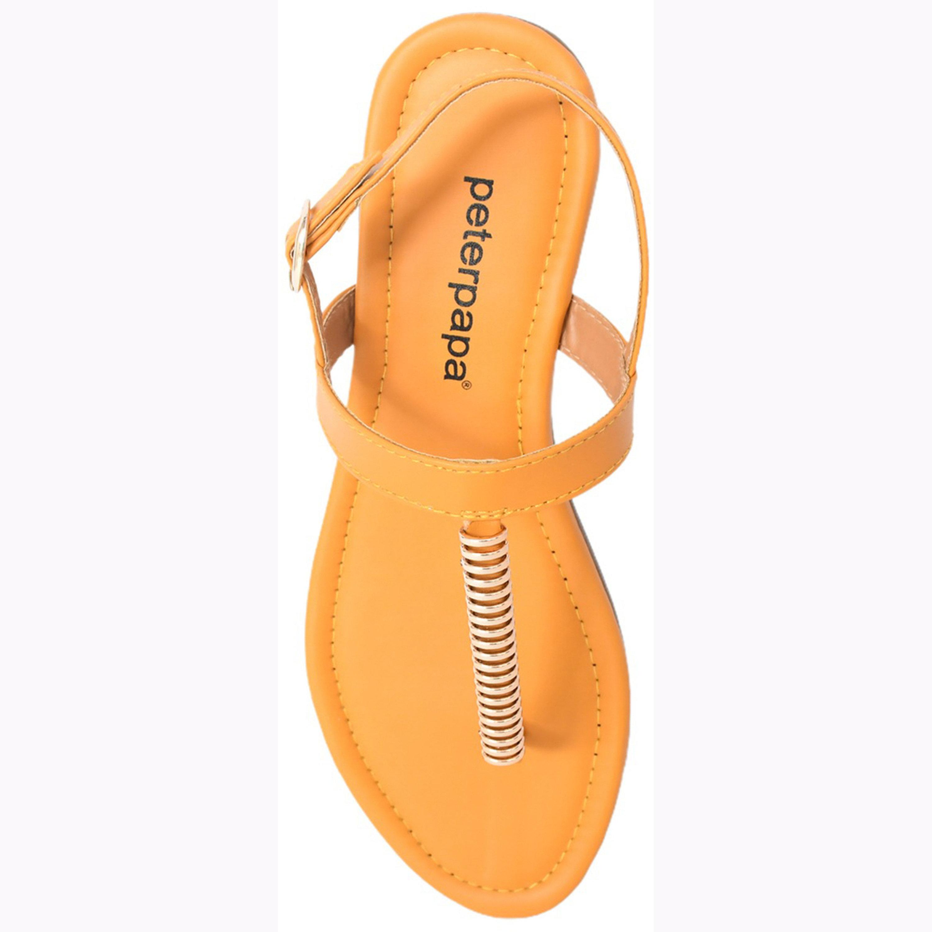 Take Two Embellished Strap Sandals with Buckle-women-shoes-sandals-flats-image-3