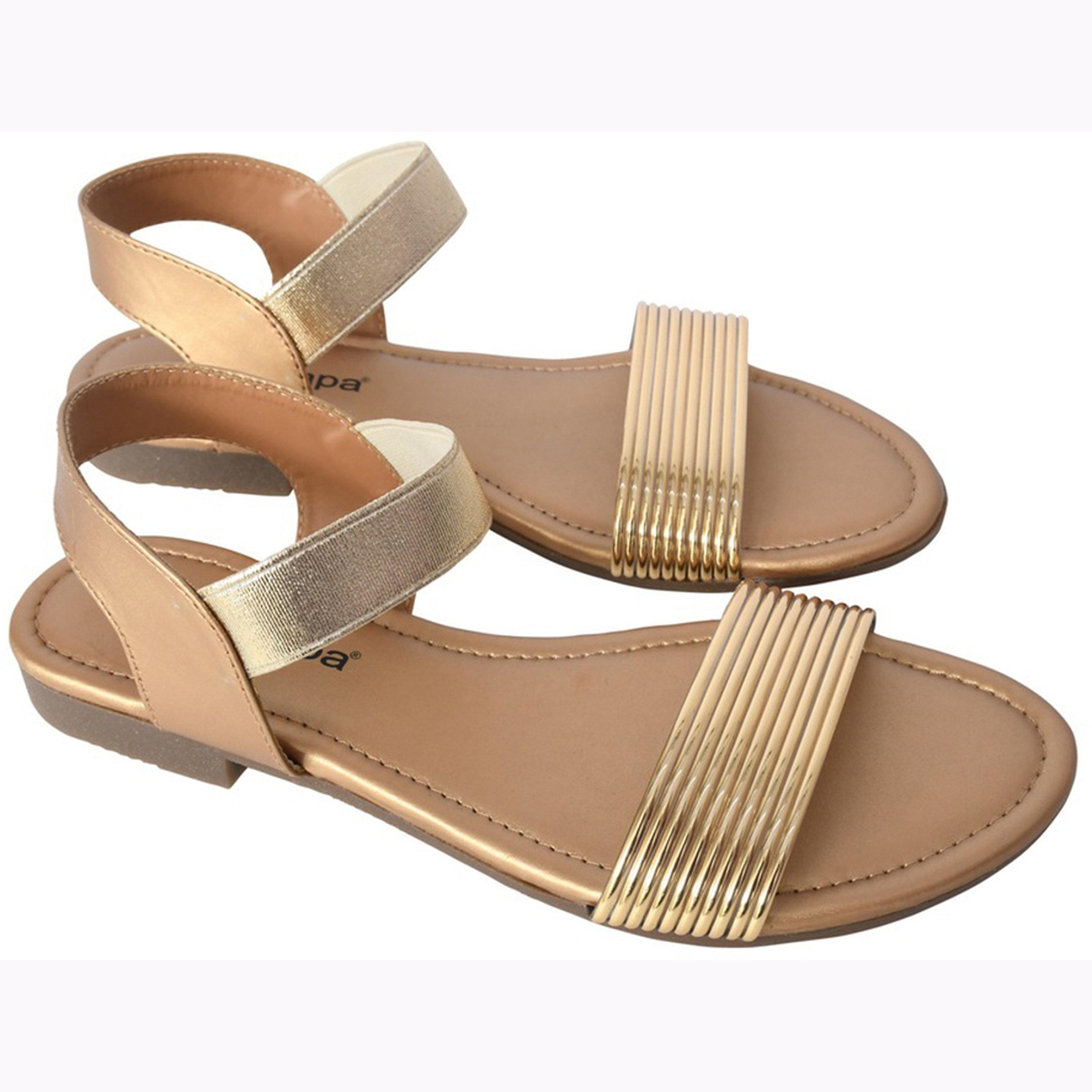 Take Two Single Band Ankle Strap Sandals-women-shoes-sandals-flats-image-1