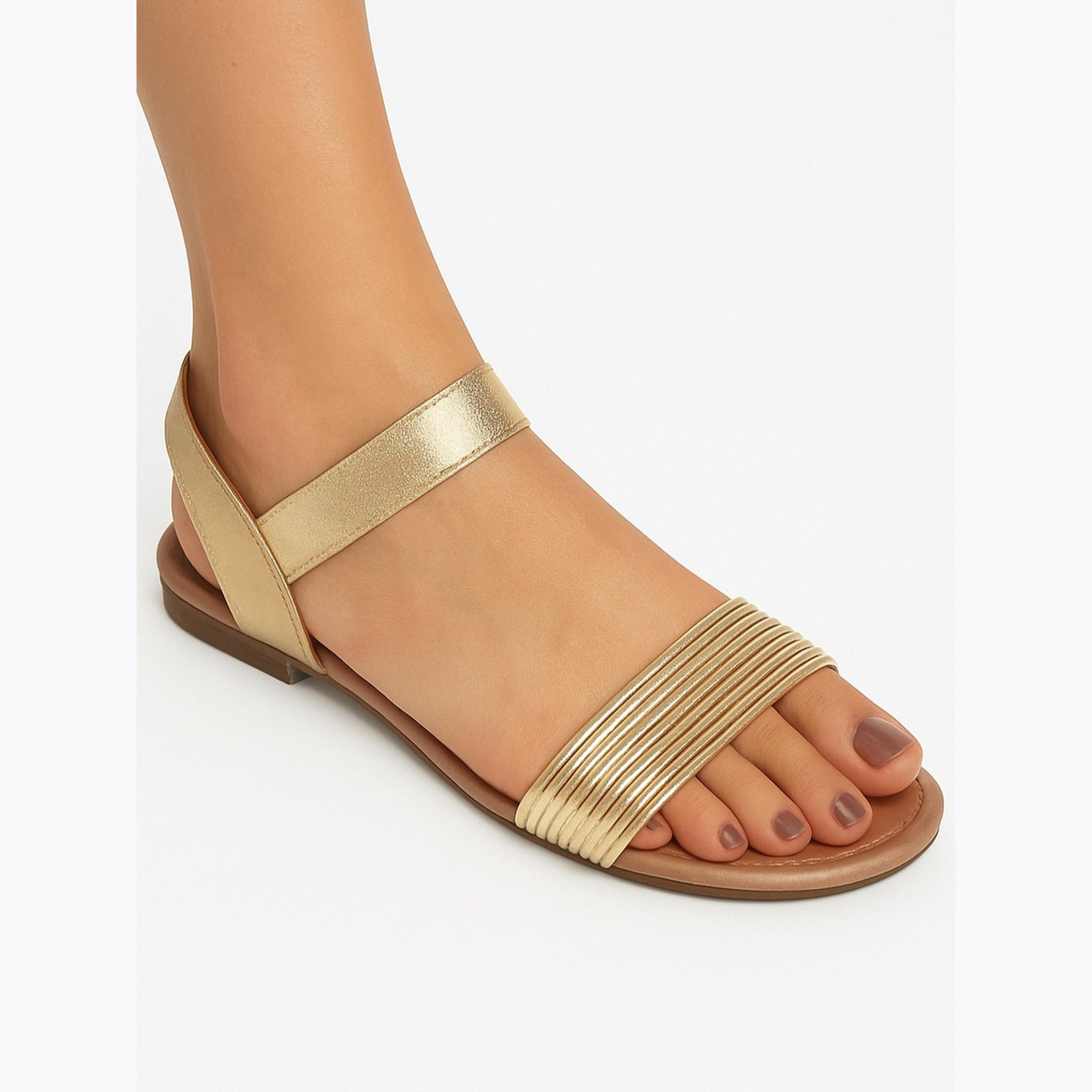 Take Two Single Band Ankle Strap Sandals-women-shoes-sandals-flats-image-2