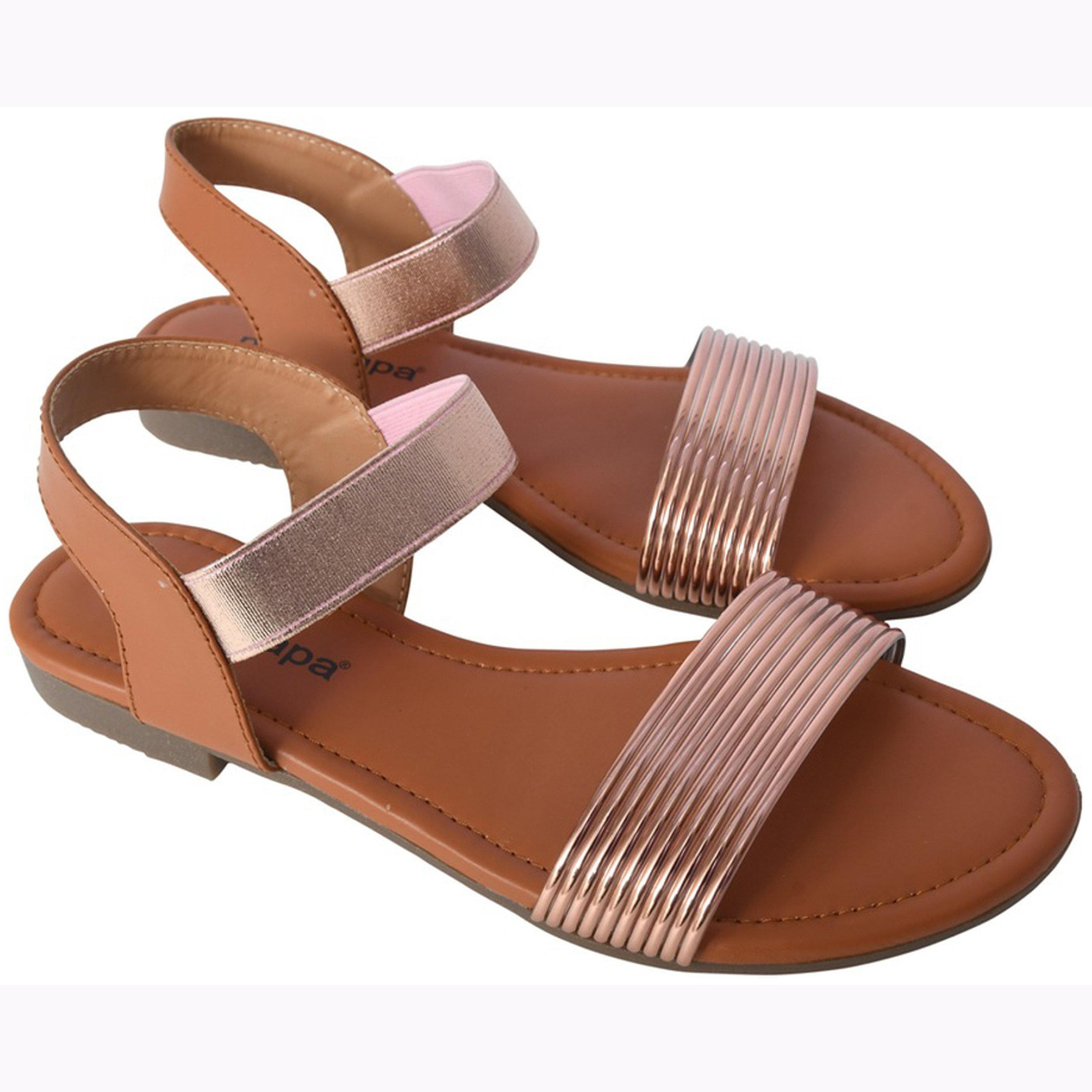 Take Two Single Band Ankle Strap Sandals-women-shoes-sandals-flats-image-1