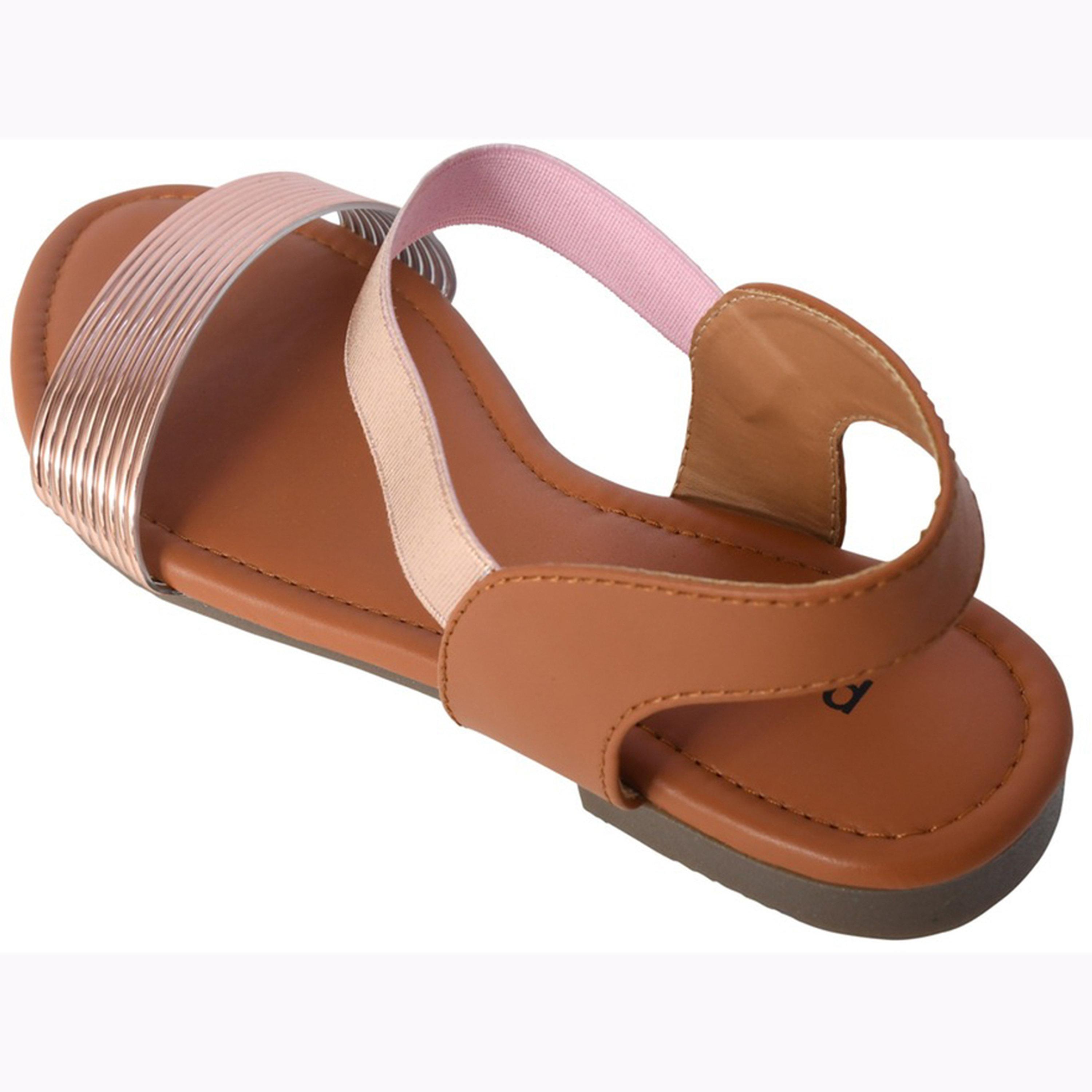 صندل بشريط واحد وحزام كاحل-women-shoes-sandals-flats-image-6