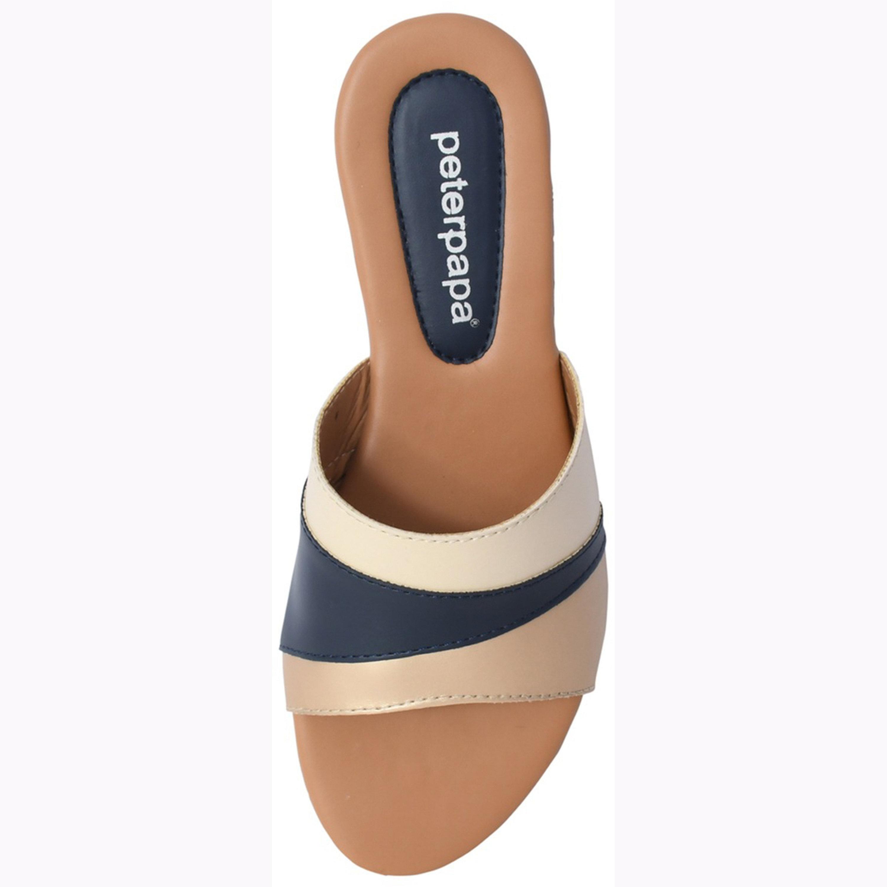 Take Two Color Block Strap Open Toe Sandals-women-shoes-sandals-flats-image-3