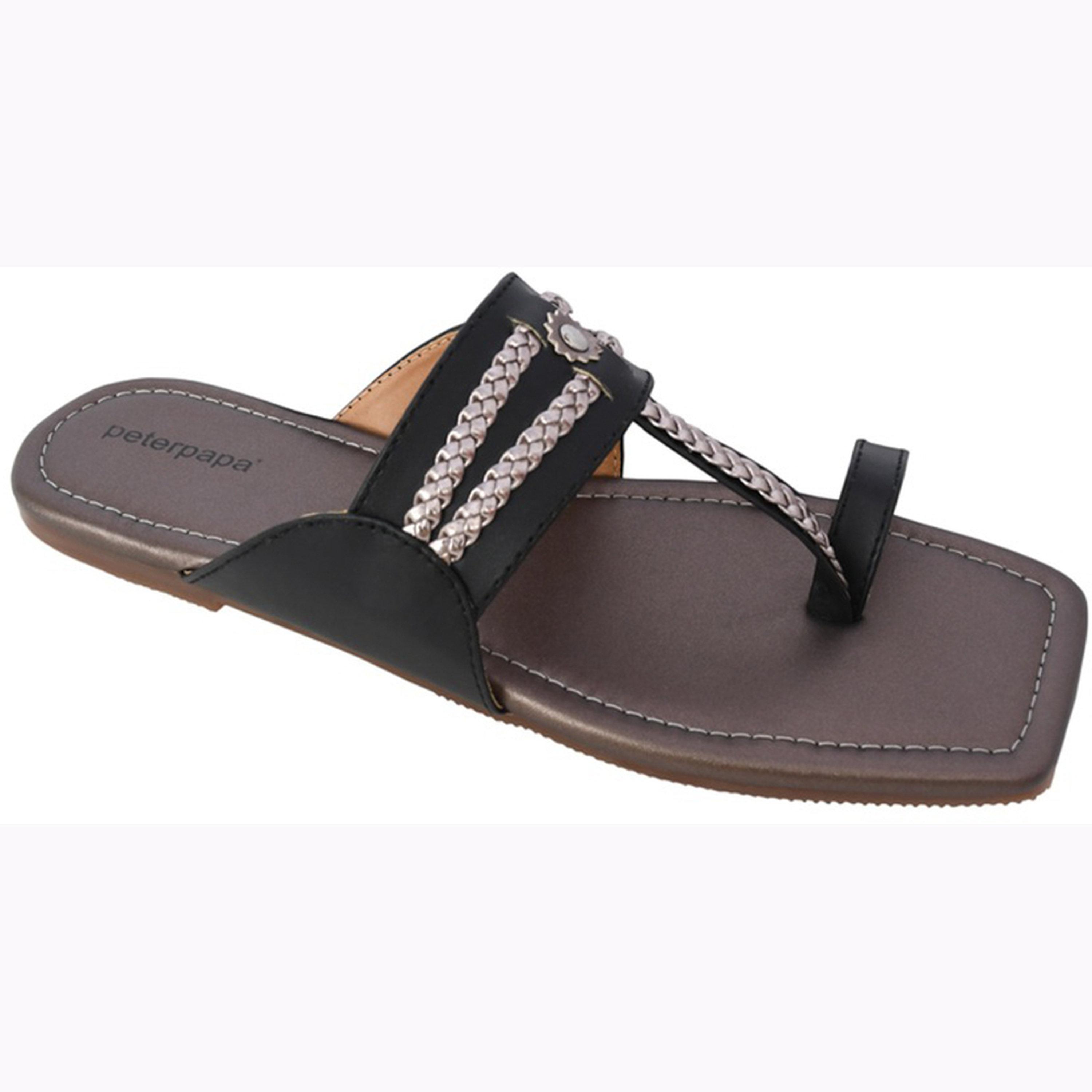 Take Two Kolhapuri Toe-Post Slip-On Sandals-women-shoes-sandals-flats-image-4