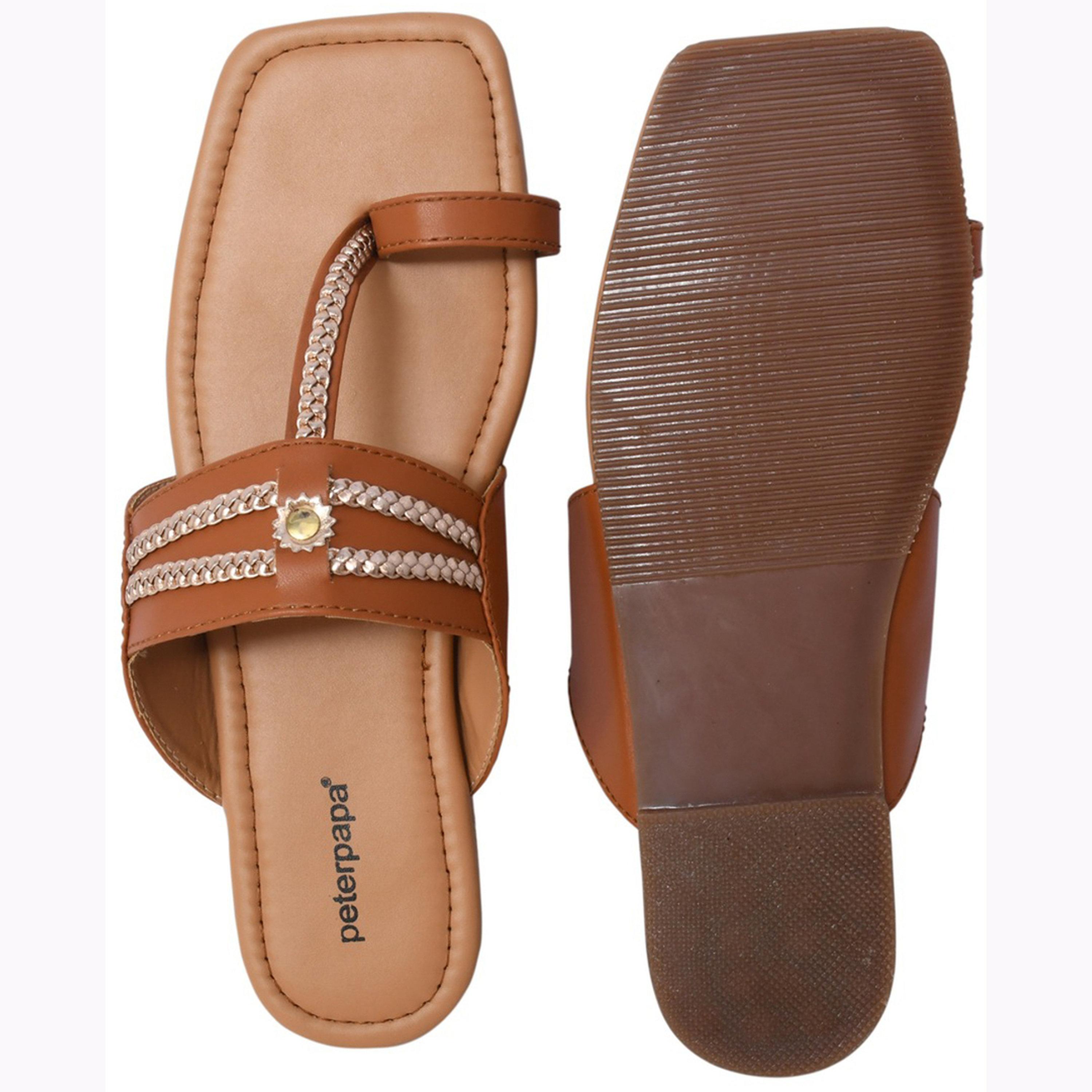 Take Two Kolhapuri Toe-Post Slip-On Sandals-women-shoes-sandals-flats-image-5