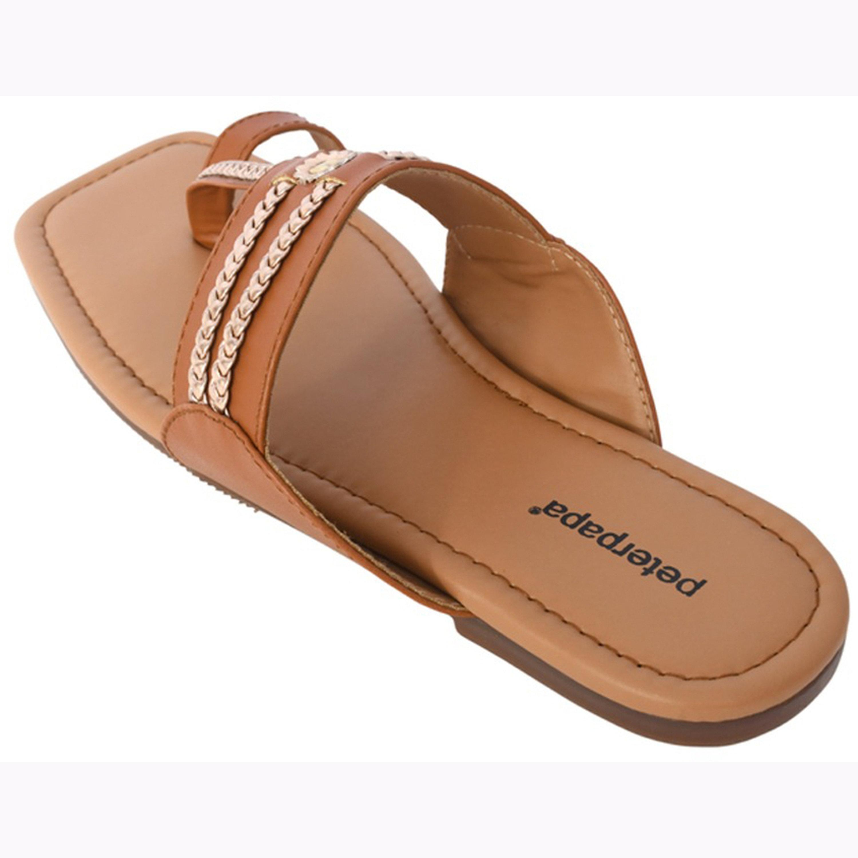 Take Two Kolhapuri Toe-Post Slip-On Sandals-women-shoes-sandals-flats-image-6
