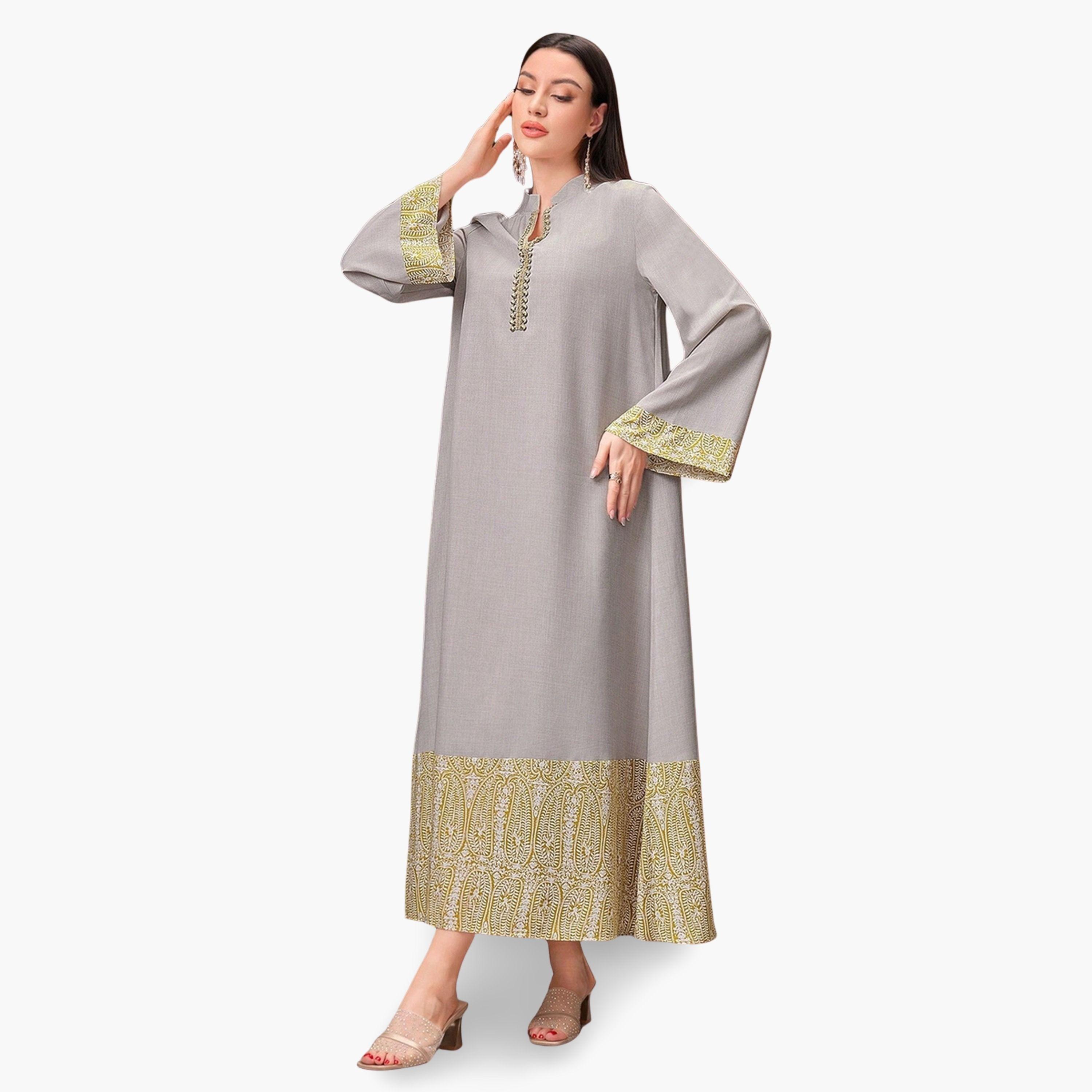 جلابية مطرزة بقصة واسعة-women-arabicclothing-jalabiyas-image-5
